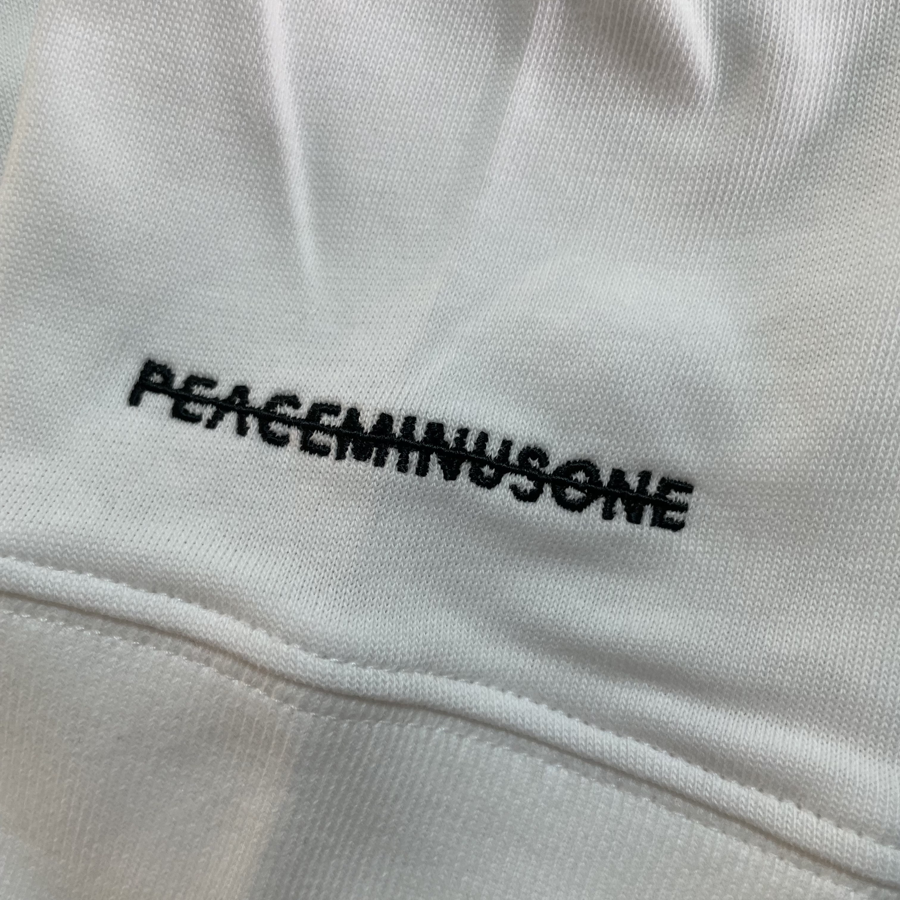 Nike x Peaceminusone LS T-Shirt White (DR0098-100) 착용 스타일 - 3