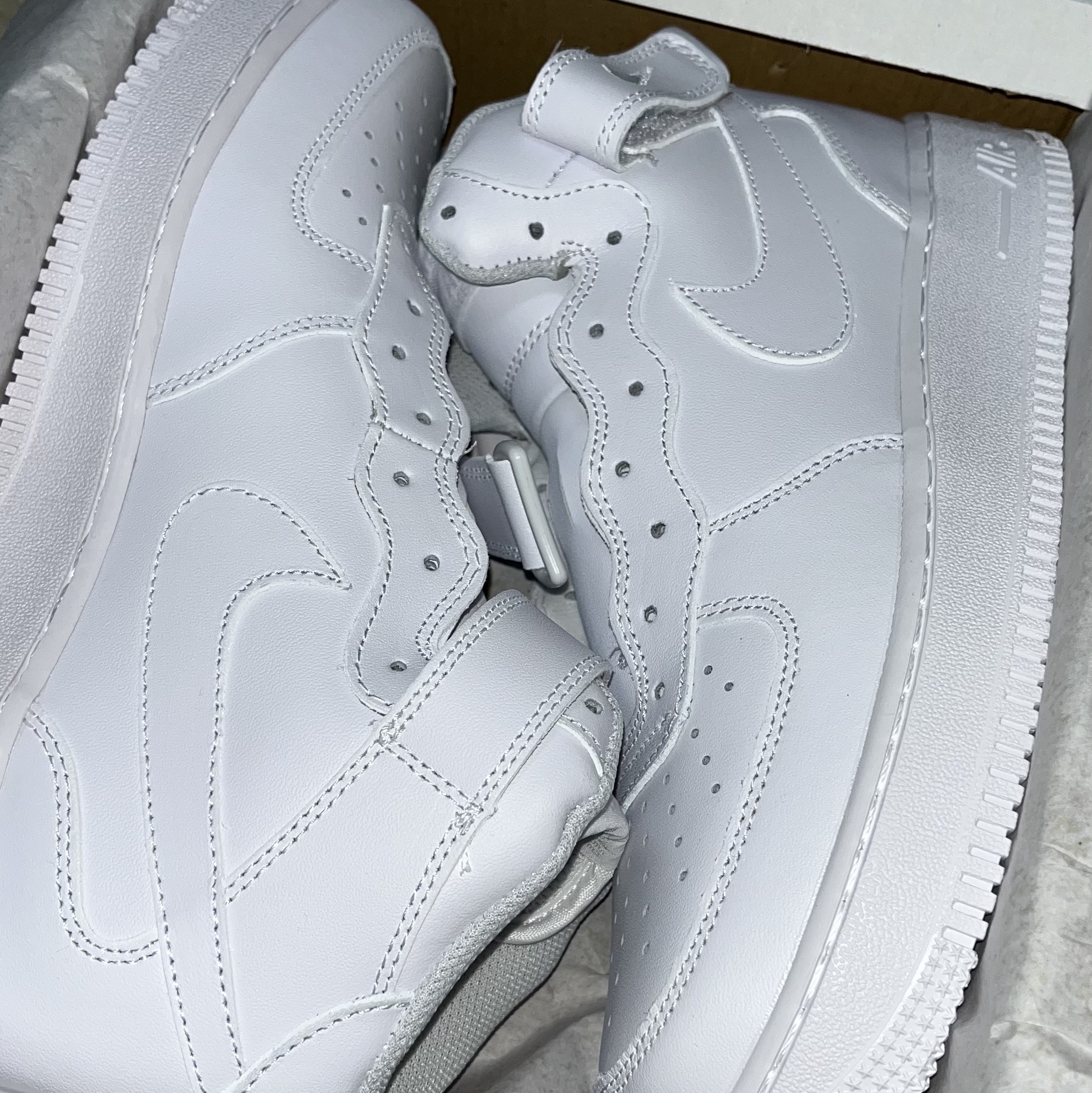 Nike Air Force 1 Mid '07 White 착용 스타일 - 3