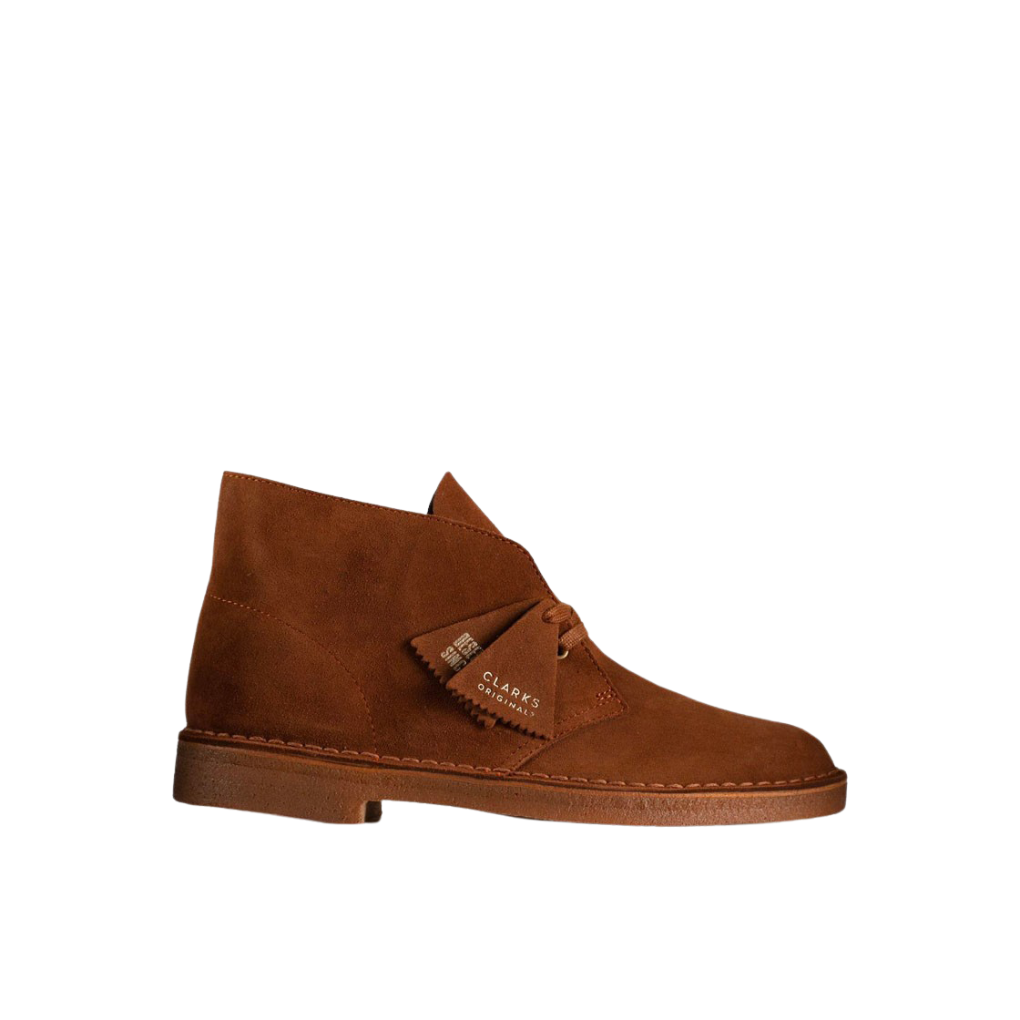 클락스 데저트 부츠 콜라 스웨이드