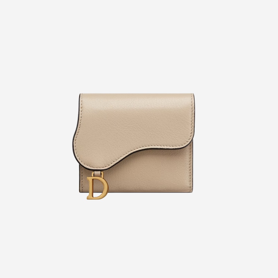 Dior Saddle Lotus Wallet Goatskin Sand 상세 이미지 1