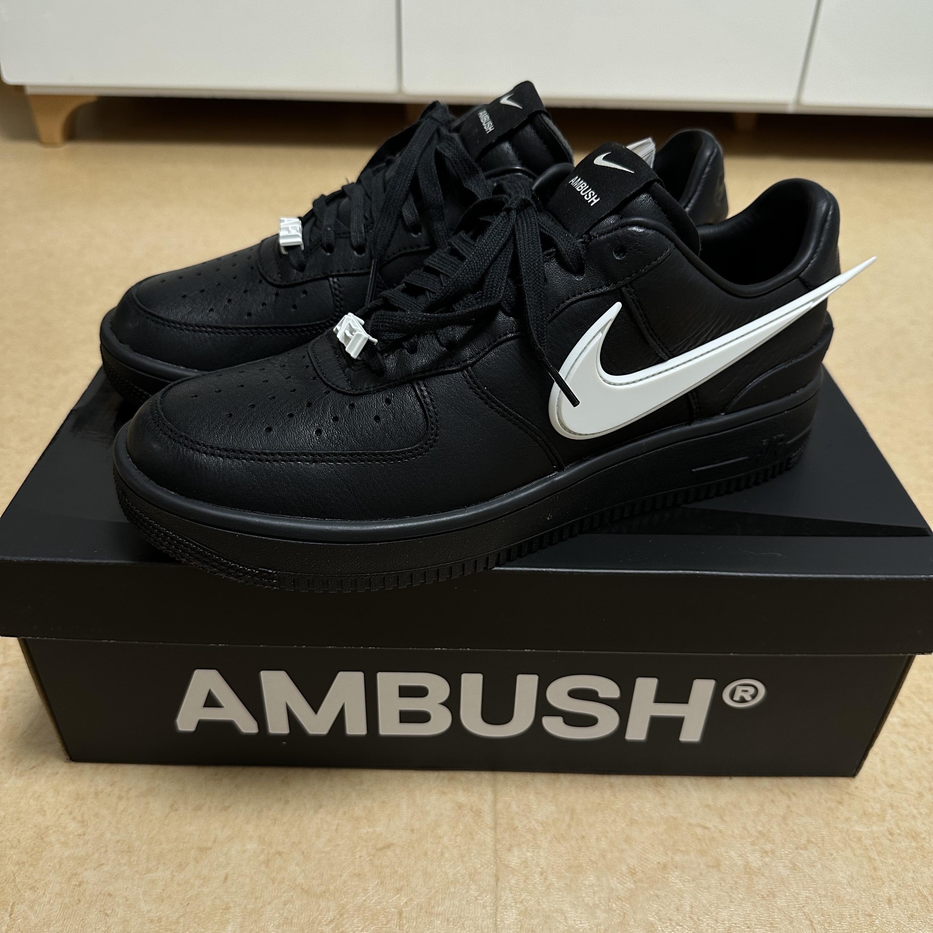 Nike x Ambush Air Force 1 Low SP Black 착용 스타일