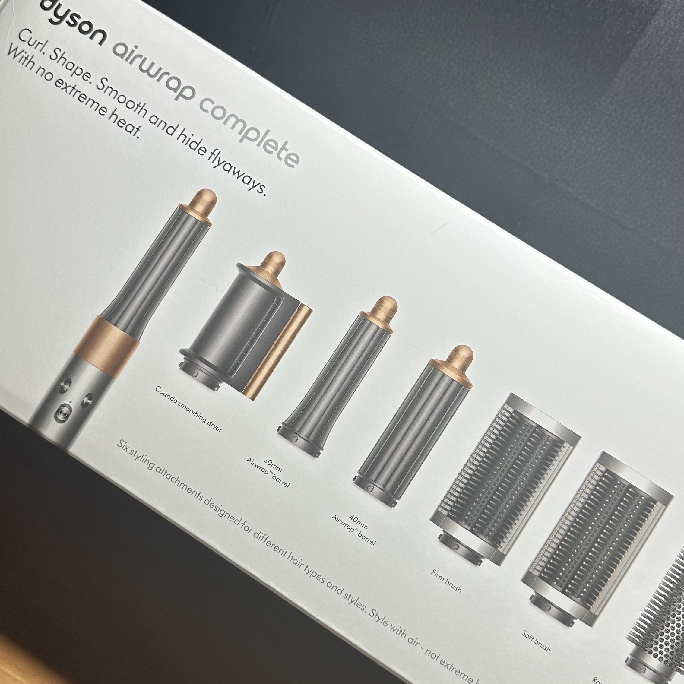 Dyson Airwrap Multi Styler Complete Nickel Copper (Korean Ver.) 착용 스타일