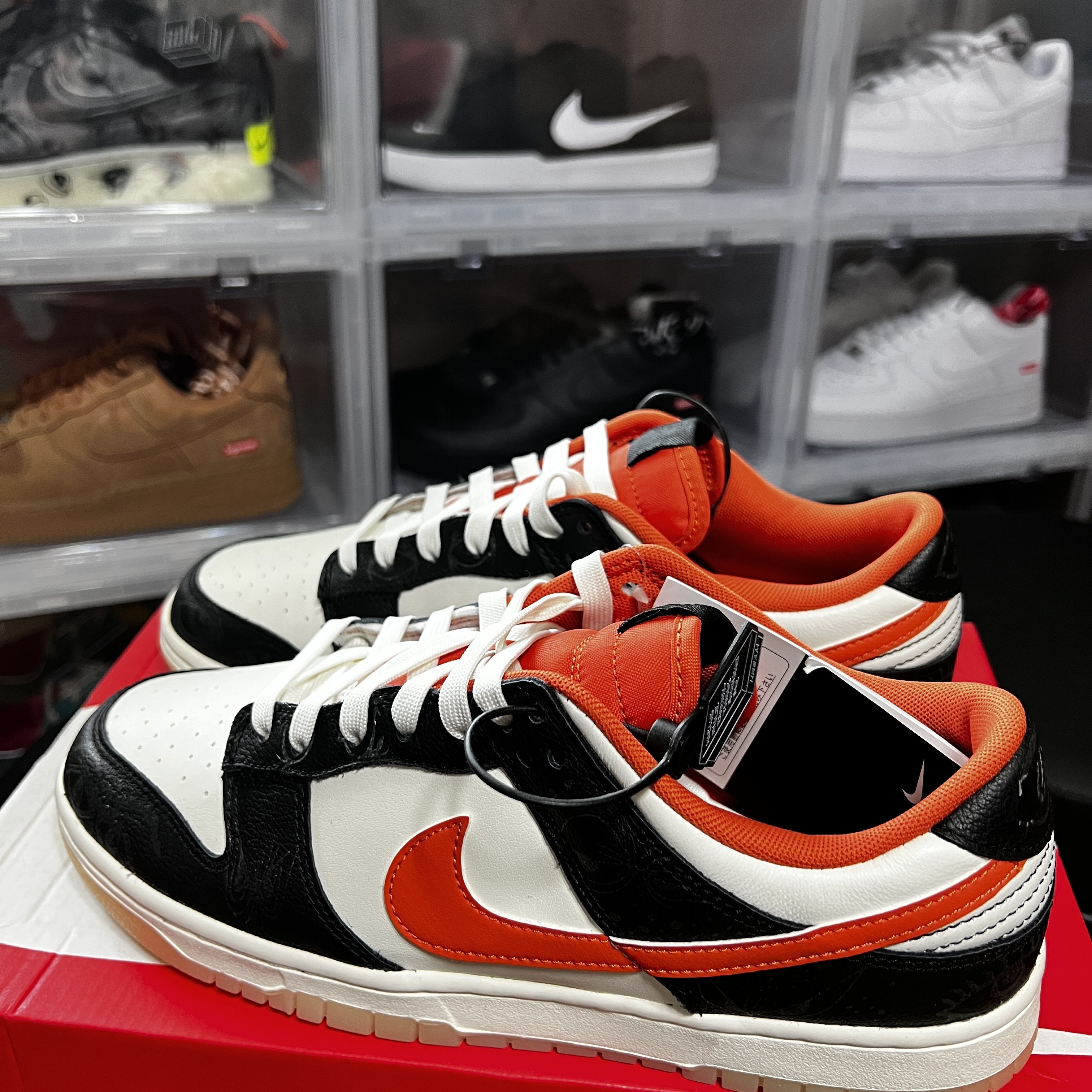 Nike Dunk Low Retro PRM Halloween 착용 스타일 - 3