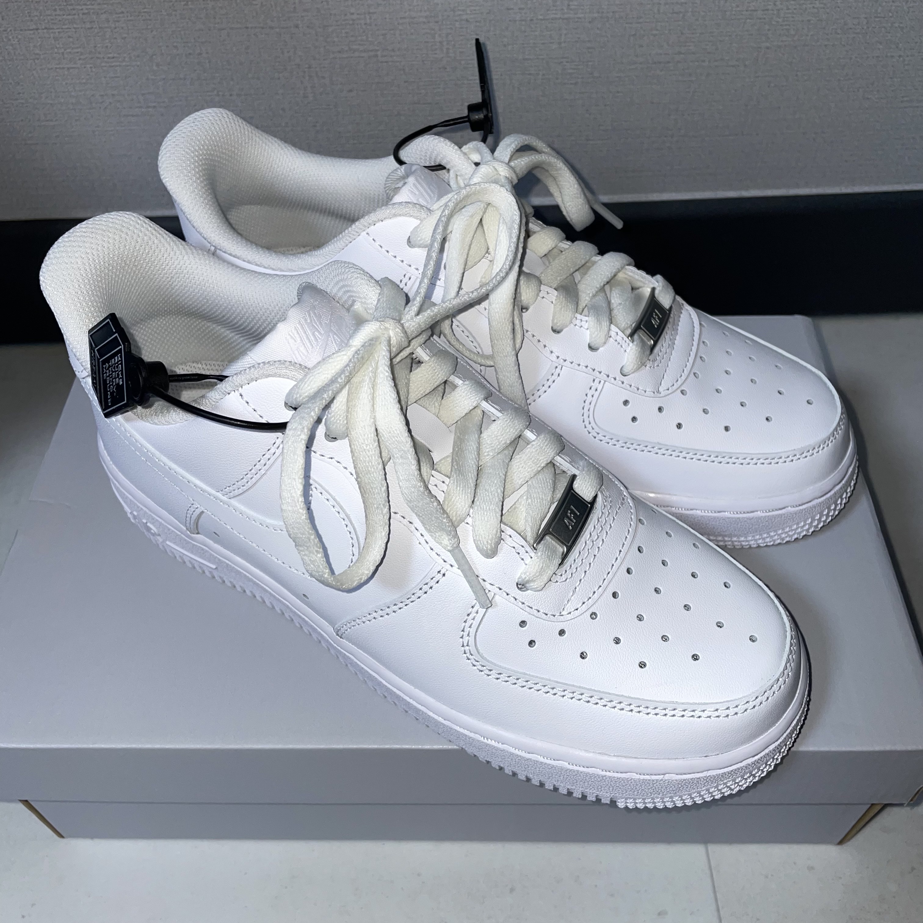 Nike Air Force 1 '07 Low White 착용 스타일
