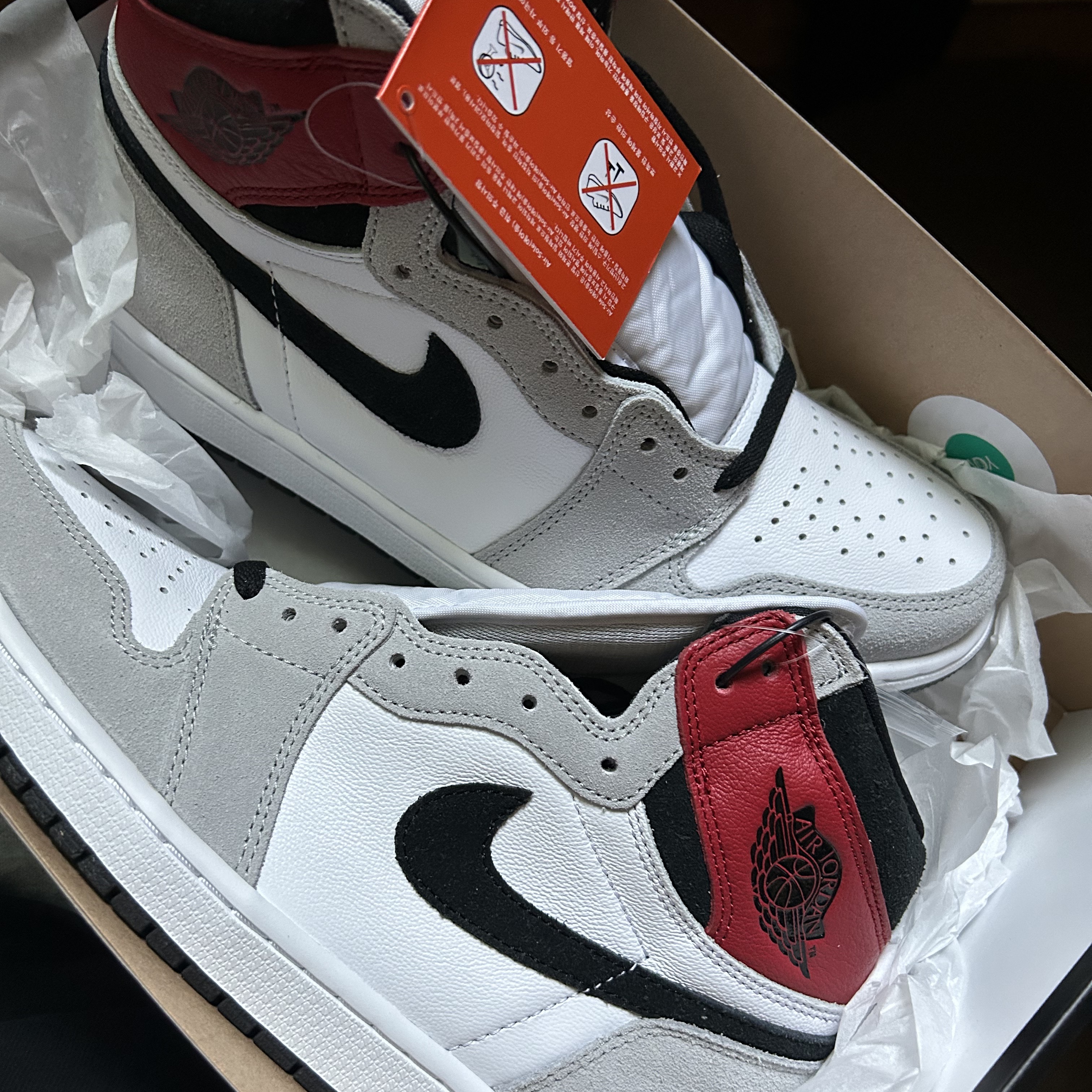 Jordan 1 Retro High OG Light Smoke Grey 착용 스타일