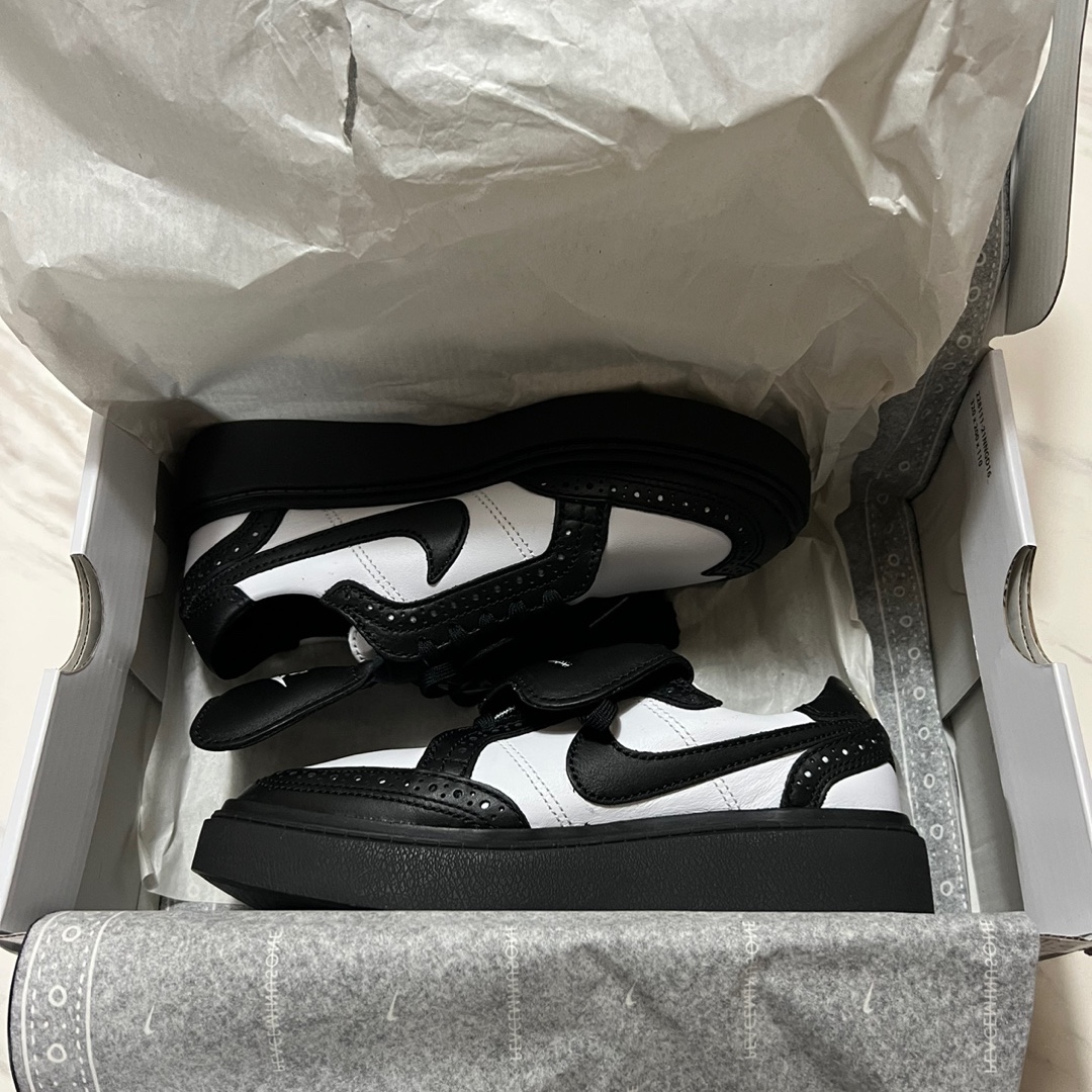 Nike x Peaceminusone Kwondo1 Black and White 착용 스타일 - 2