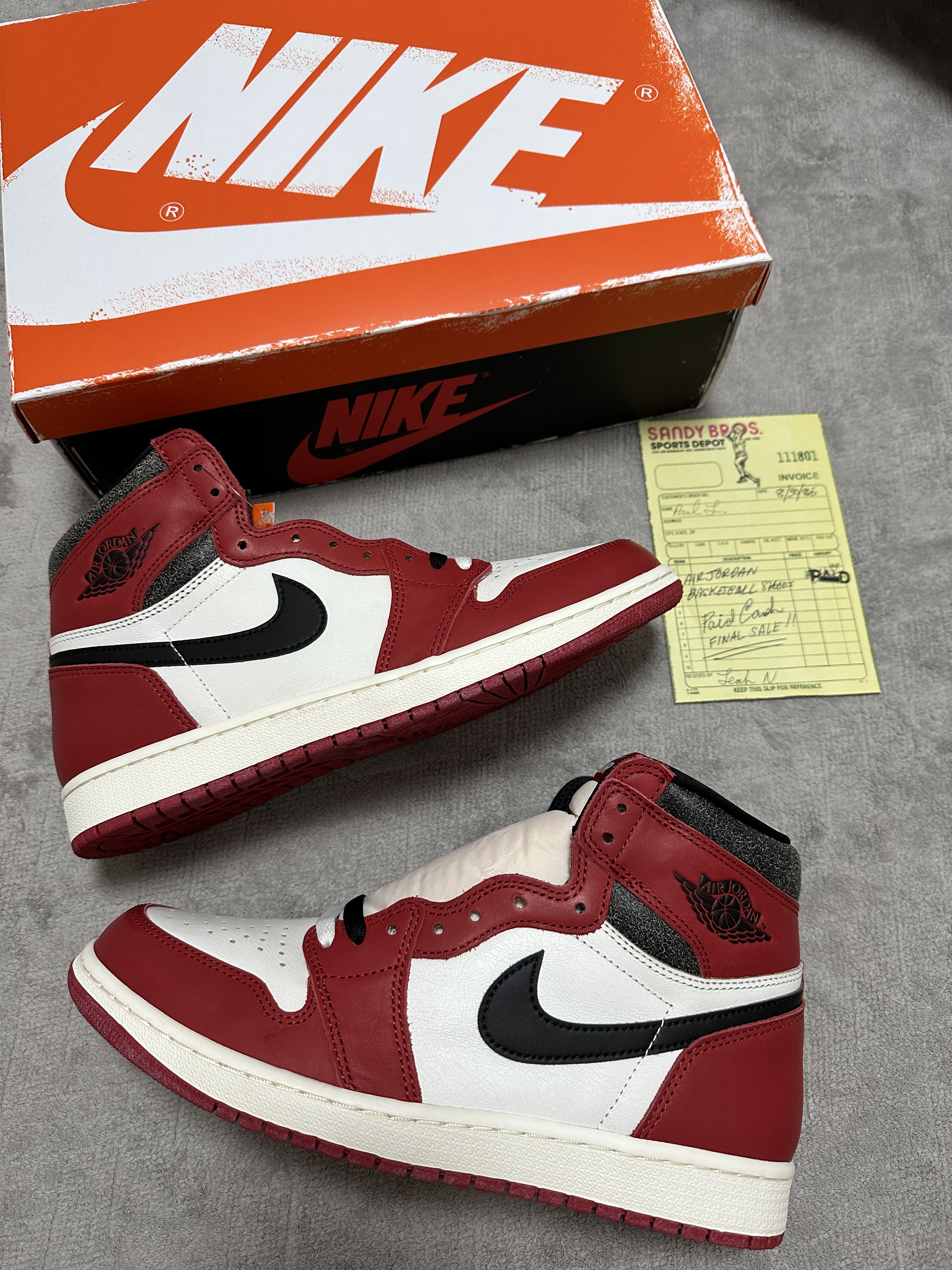 Jordan 1 Retro High OG Chicago 2022 착용 스타일