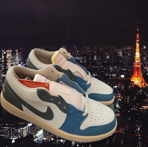 Jordan 1 Low SE Tokyo 96 착용 스타일 - 1