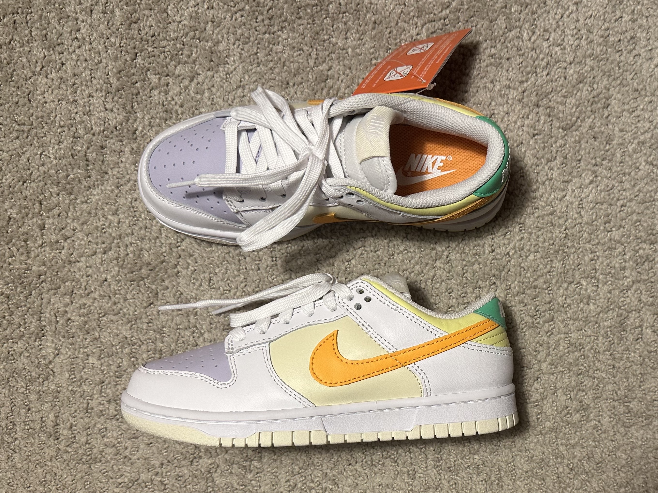 (W) Nike Dunk Low Spring Mix 착용 스타일 - 2