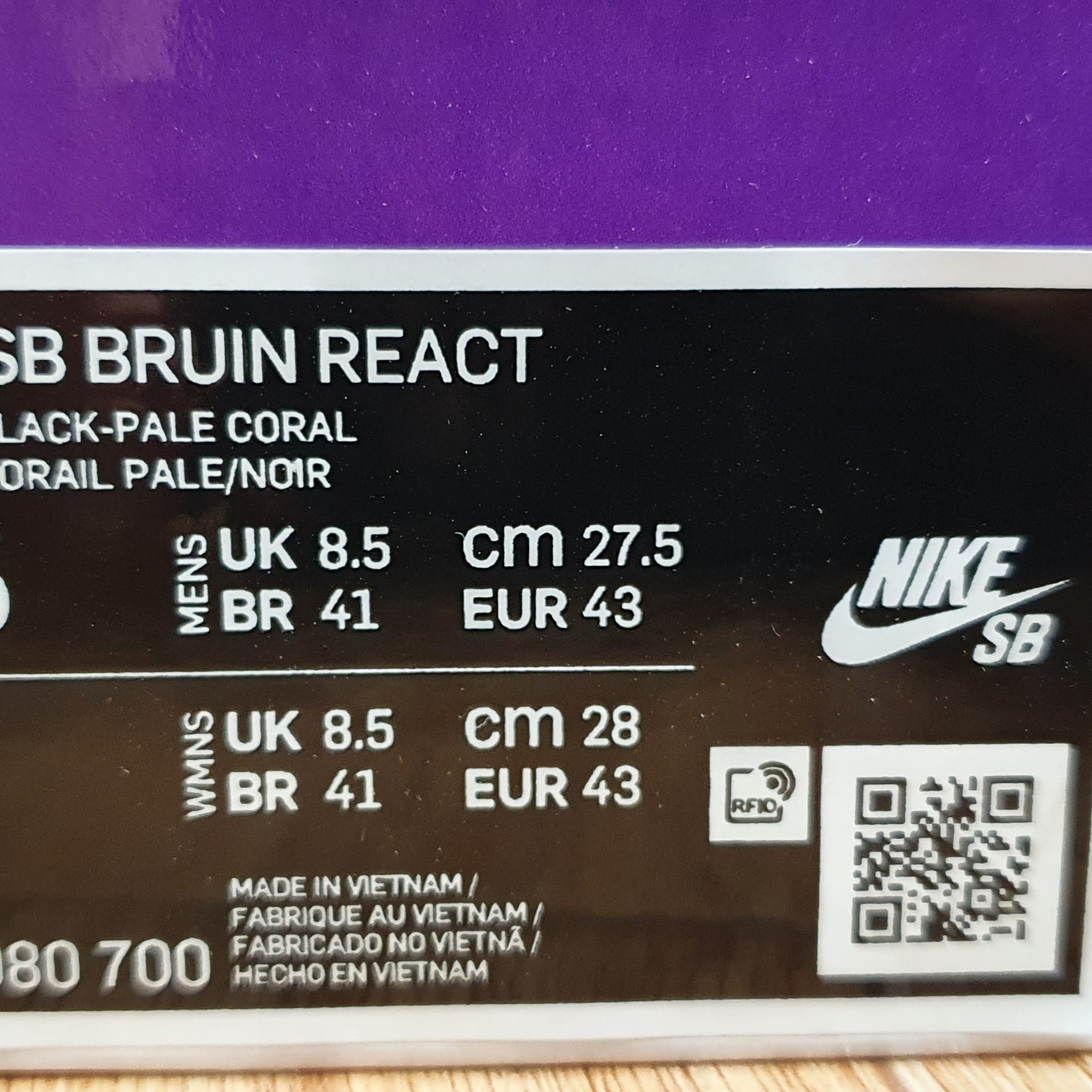 Nike SB Bruin React T White Bright Crimson 착용 스타일 - 5