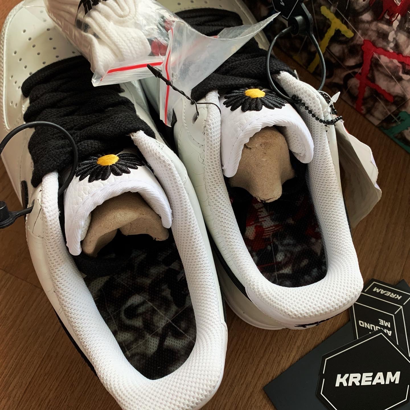Nike x Peaceminusone Air Force 1 Low Para-Noise 2.0 착용 스타일 - 2
