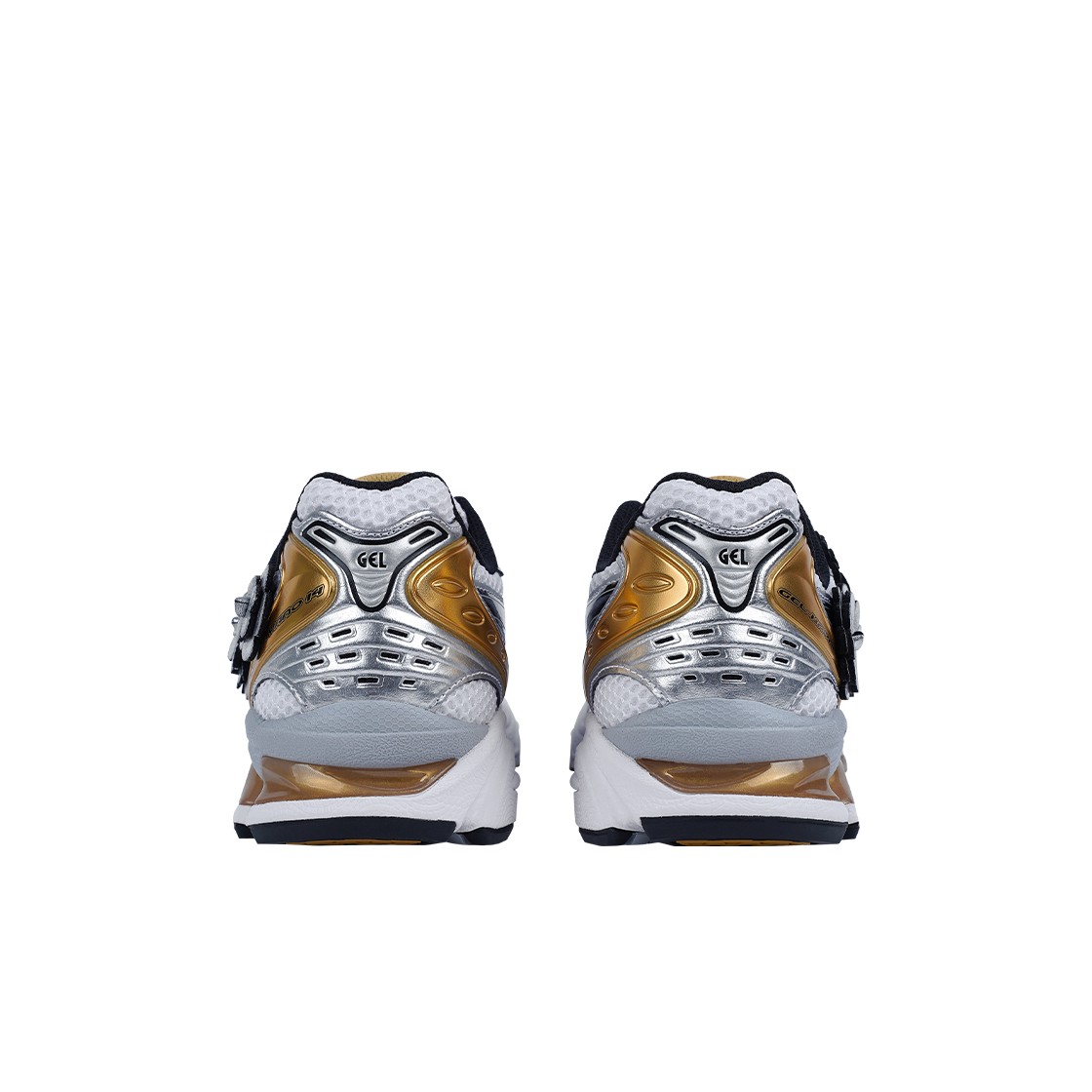 아식스 x 세실리에 반센 젤 카야노 14 플라워 아플리케 화이트 퓨어 골드(Asics x Cecilie Bahnsen Gel-Kayano 14 Flower Applique White Pure Gold) - 4