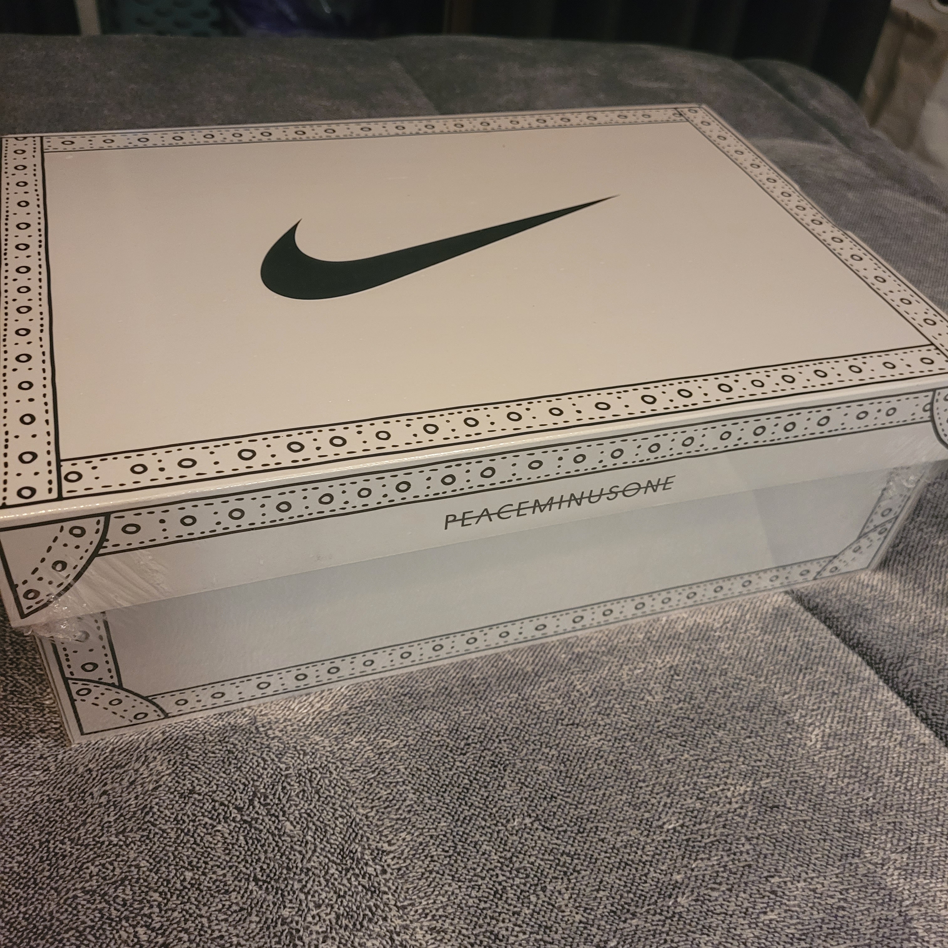 Nike x Peaceminusone Kwondo1 Black and White 착용 스타일