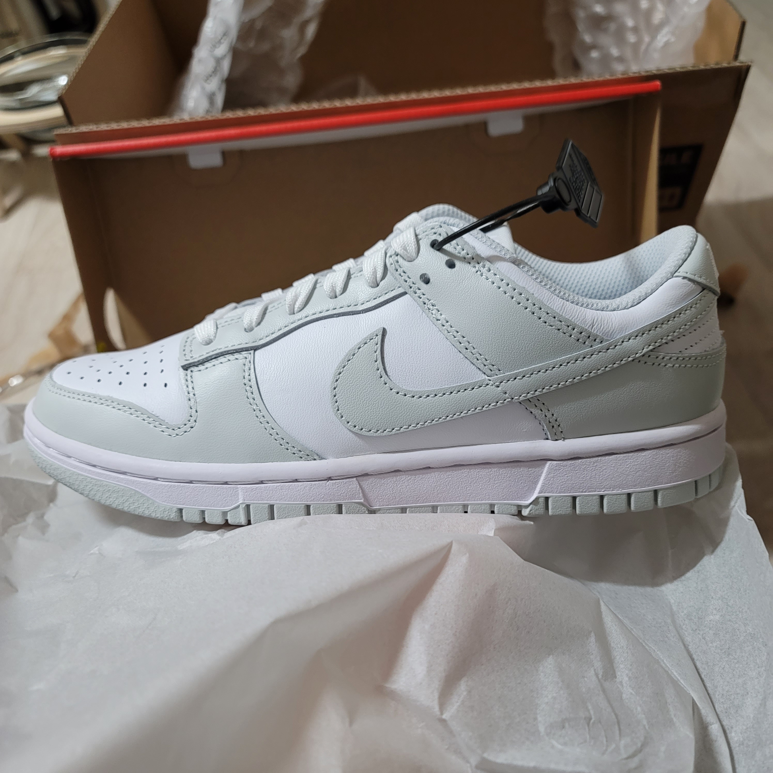 (W) Nike Dunk Low Photon Dust 착용 스타일
