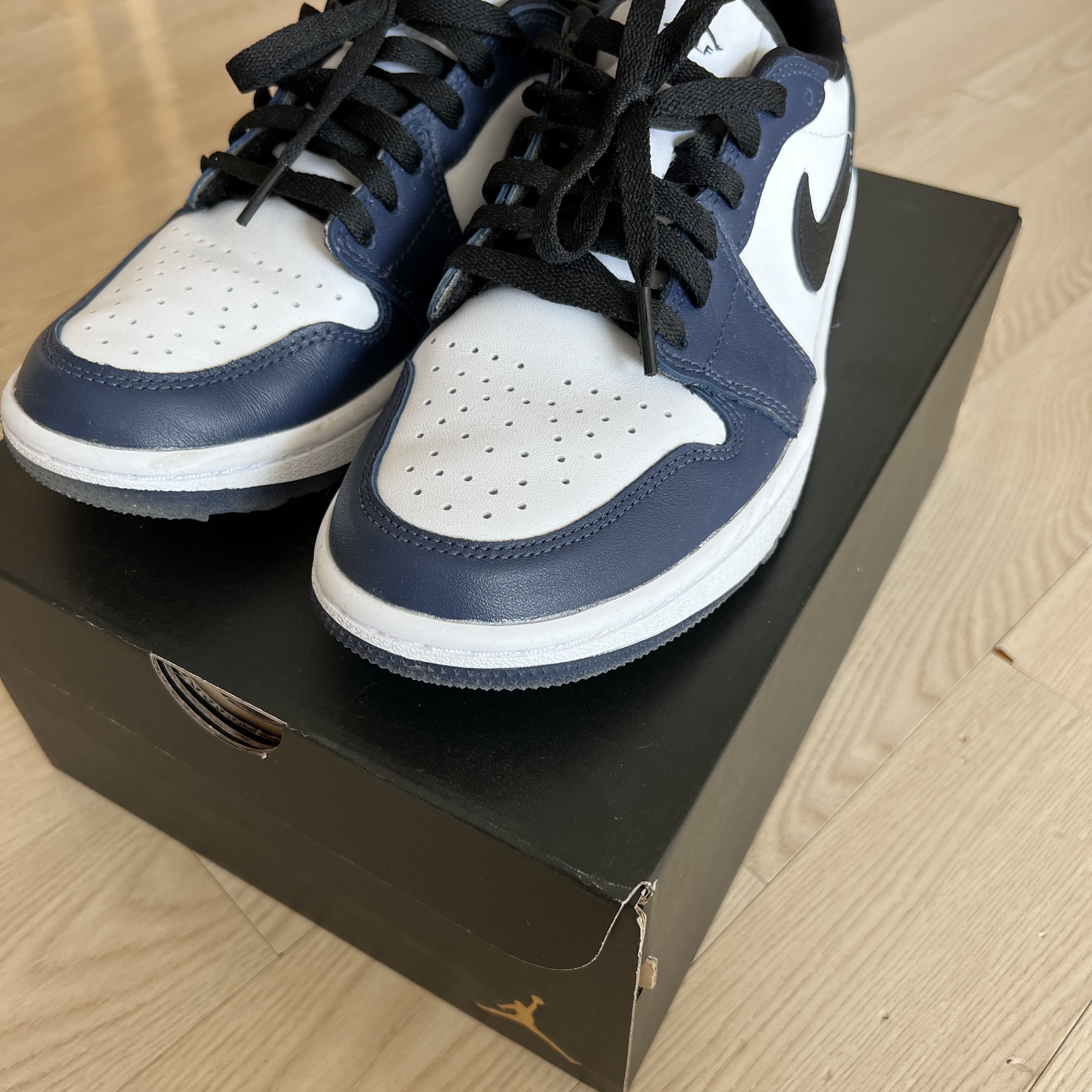 Jordan 1 Low Golf Midnight Navy 착용 스타일 - 3