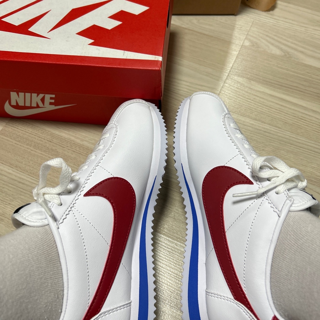 (W) Nike Classic Cortez Leather Forrest Gump 2017 착용 스타일 - 2