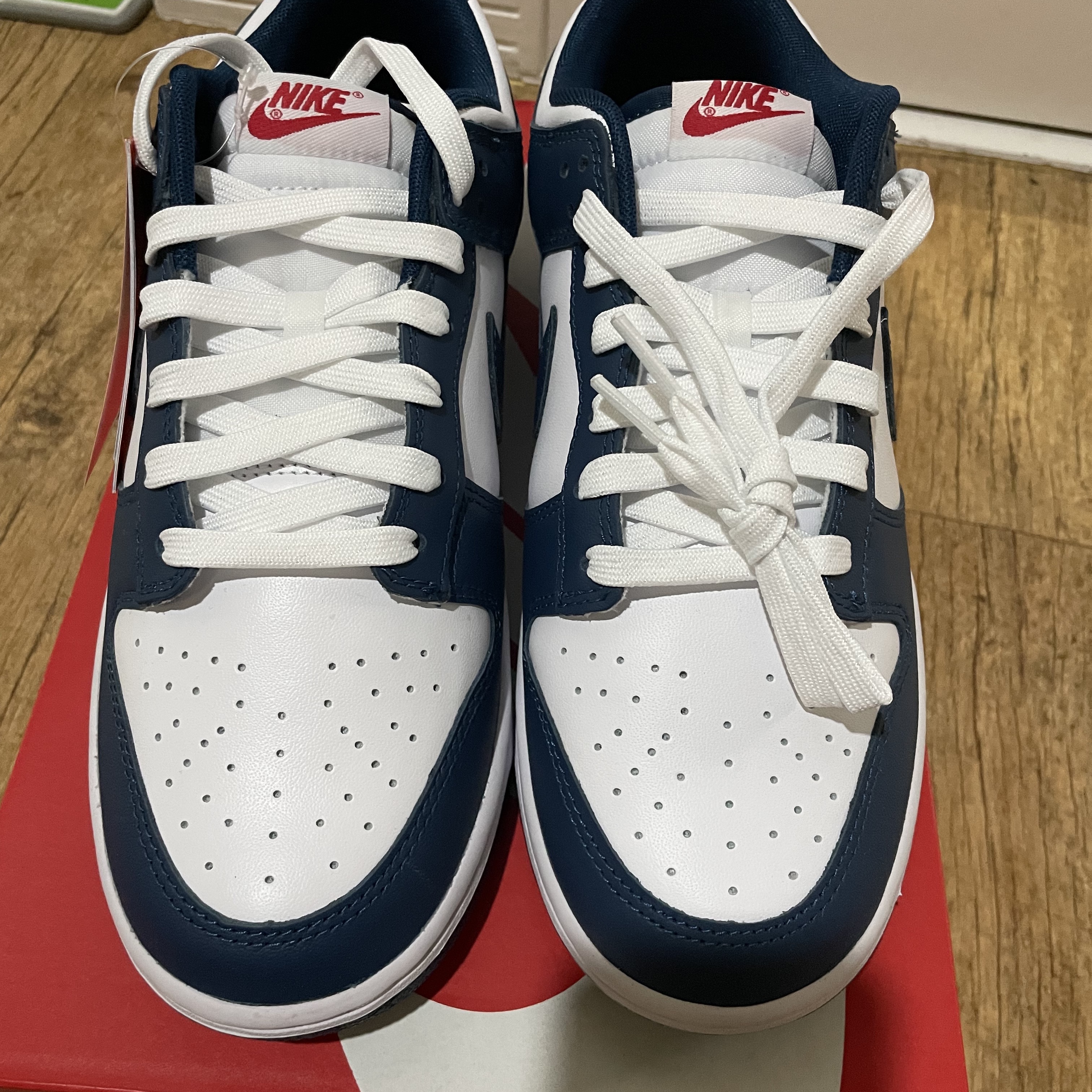 Nike Dunk Low Retro Valerian Blue 착용 스타일