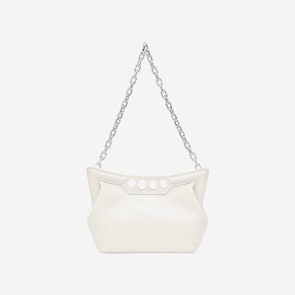 Alexander McQueen Small Peak Bag Ivory 상세 이미지 5