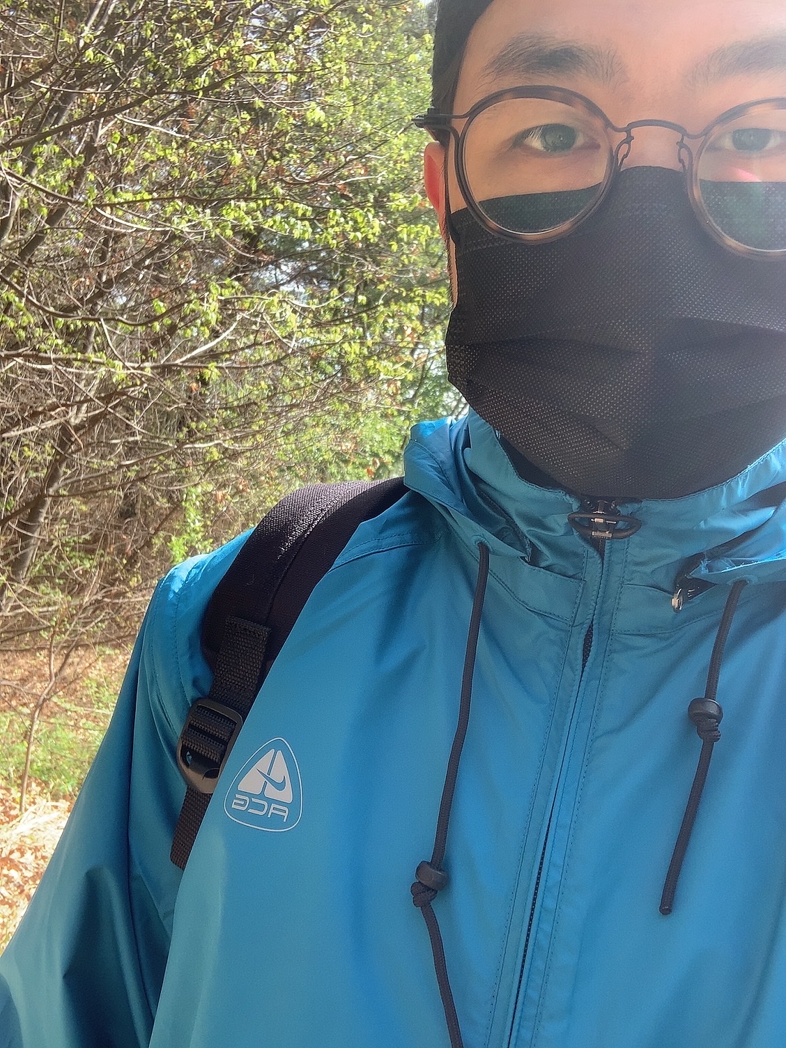Nike ACG Oregon Series Reissue Micro Shell Jacket Green Abyss - Asia 착용 스타일