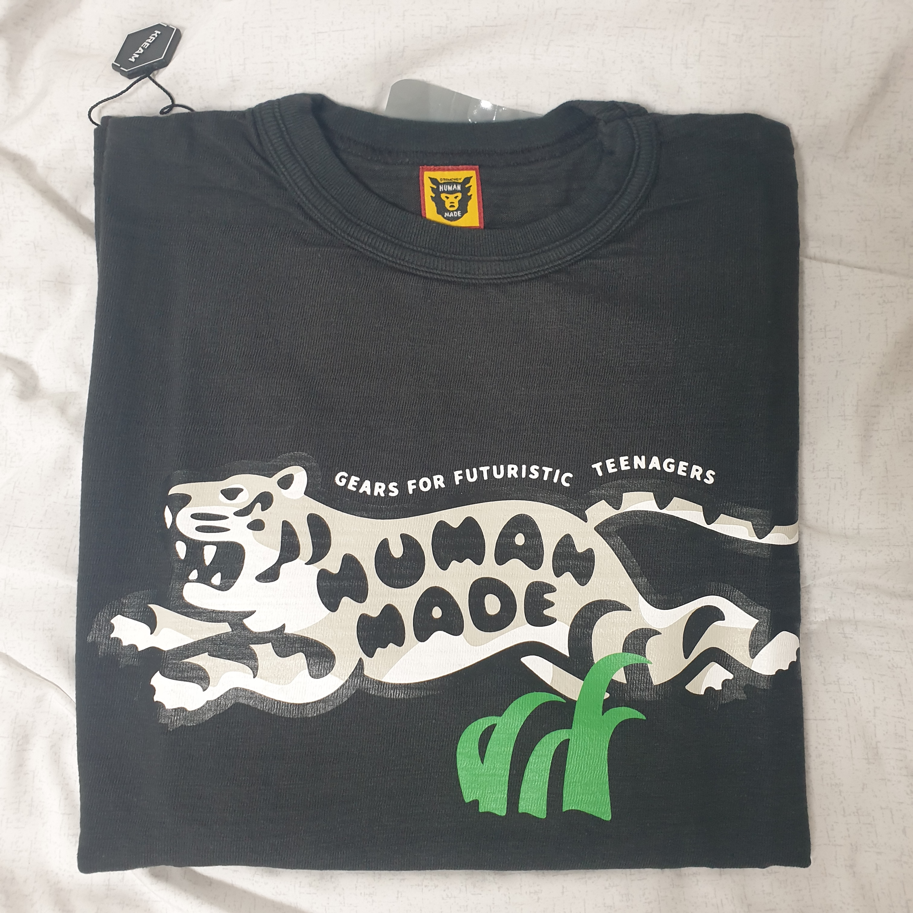 Human Made Graphic T-Shirt #01 Black 착용 스타일