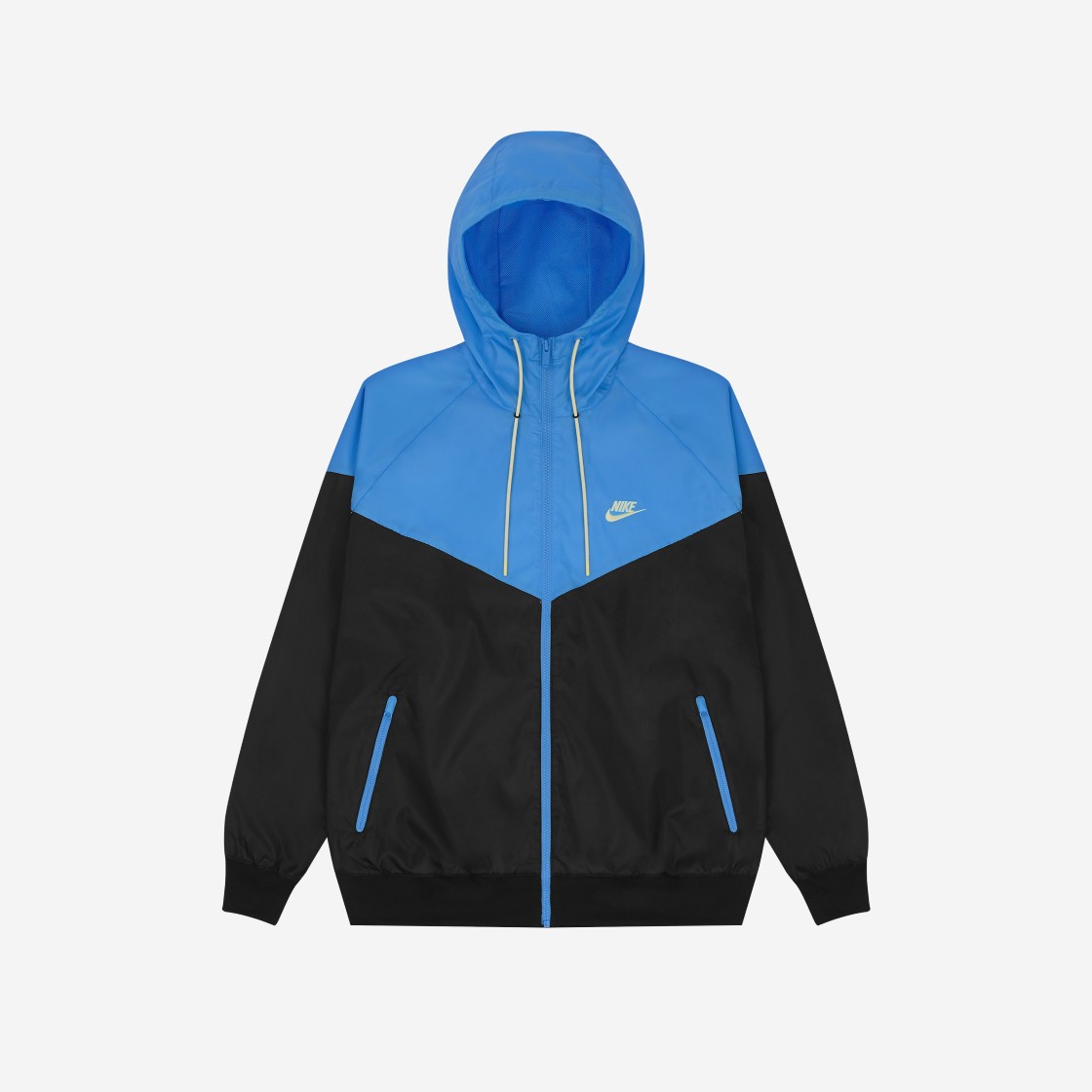 Nike NSW Windrunner Hoodie Jacket Black University Blue - US/EU 상세 이미지 1