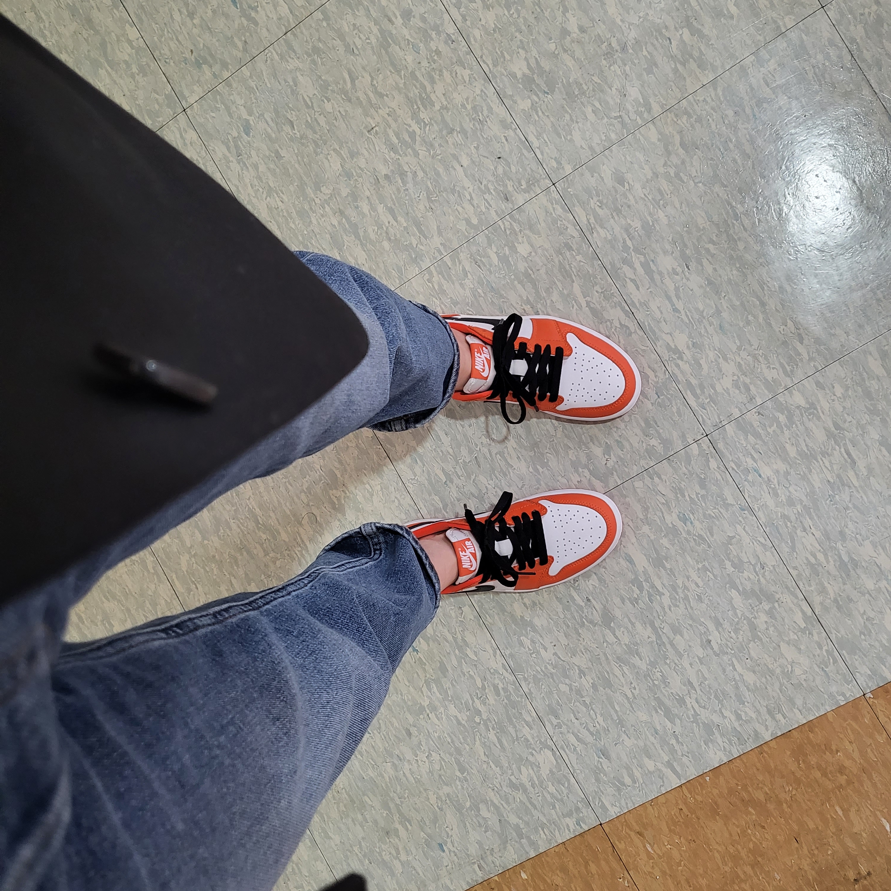 (W) Jordan 1 Low OG Starfish 착용 스타일 - 2