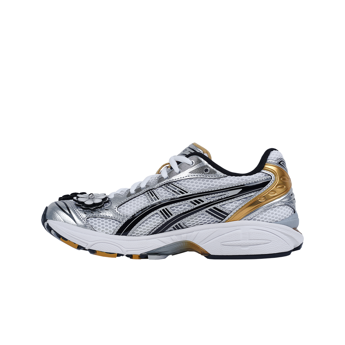 아식스 x 세실리에 반센 젤 카야노 14 플라워 아플리케 화이트 퓨어 골드(Asics x Cecilie Bahnsen Gel-Kayano 14 Flower Applique White Pure Gold) - 2