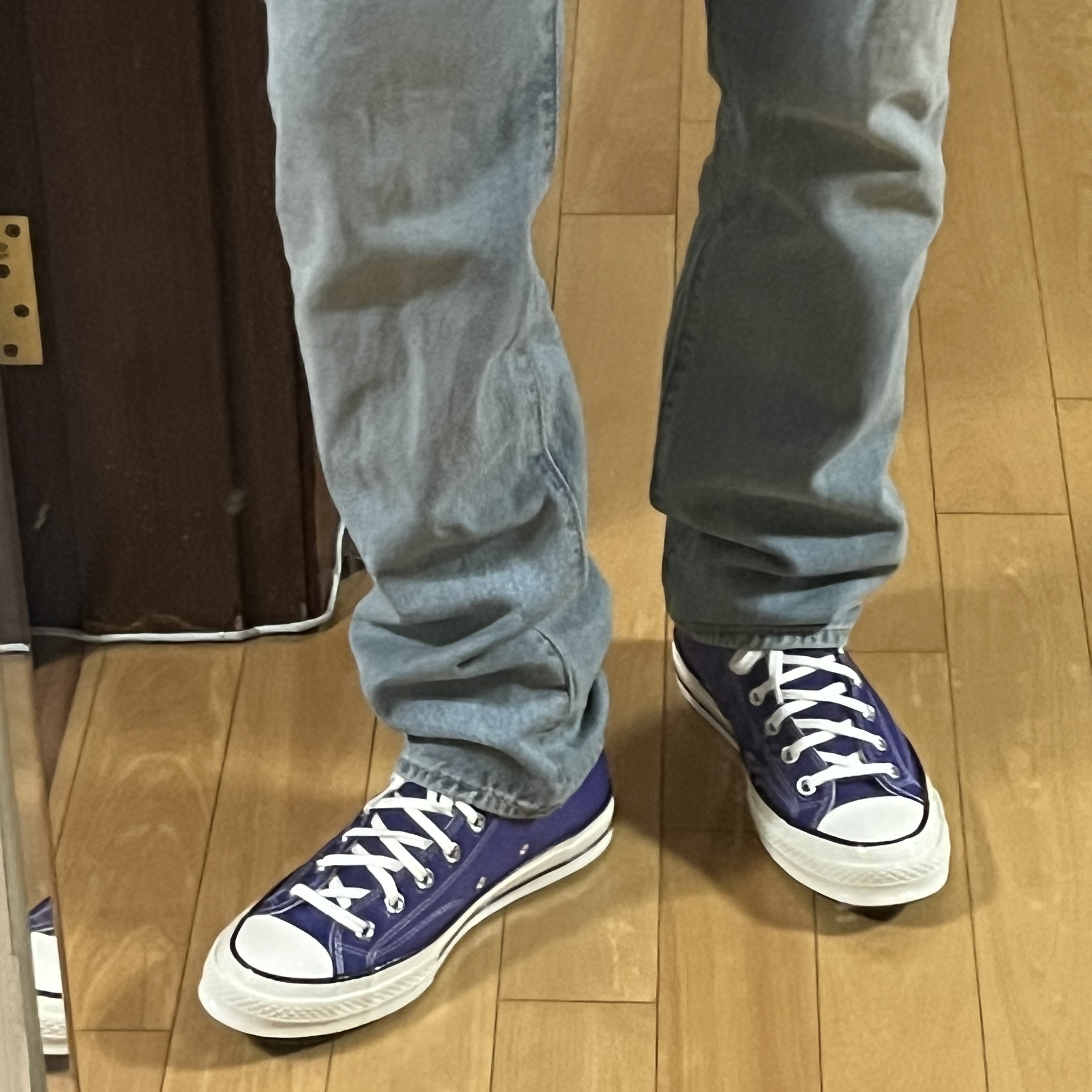 Converse Chuck 70 High Candy Grape 착용 스타일 - 2