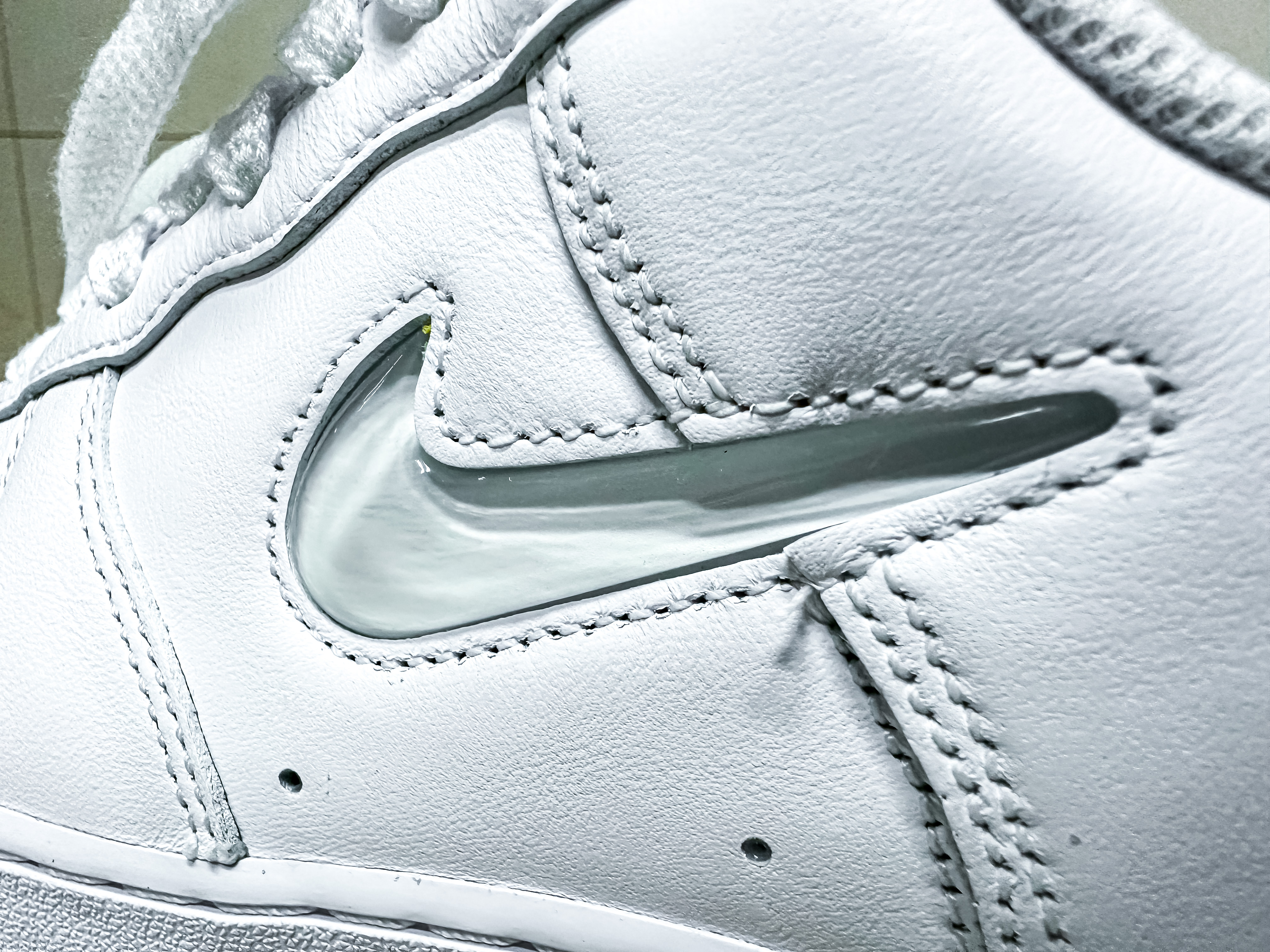 Nike Air Force 1 Low Color of The Month White Jewel 착용 스타일 - 3