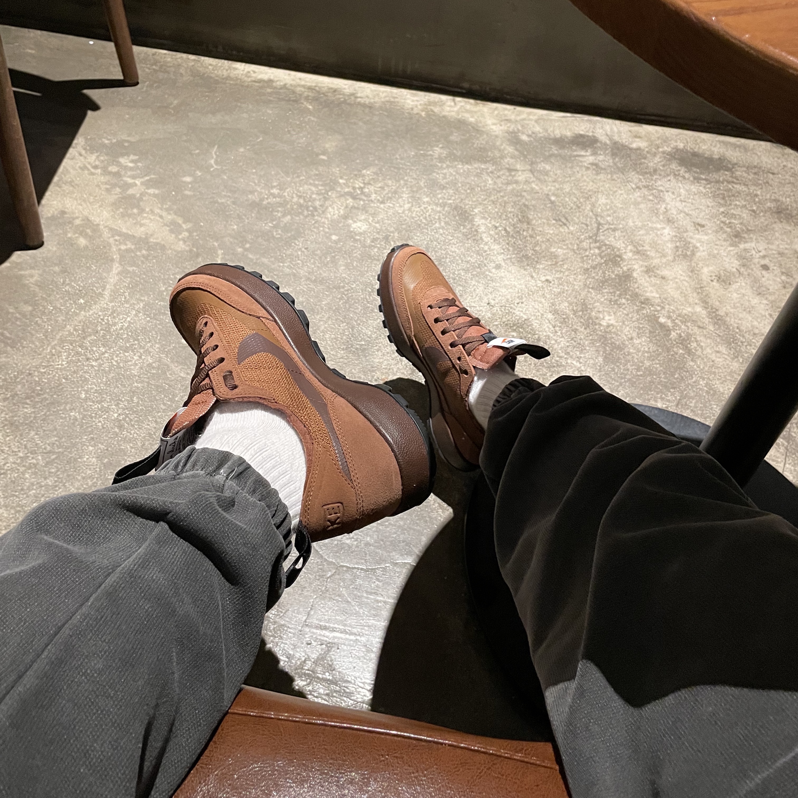 Nike x Tom Sachs General Purpose Shoe Brown 착용 스타일
