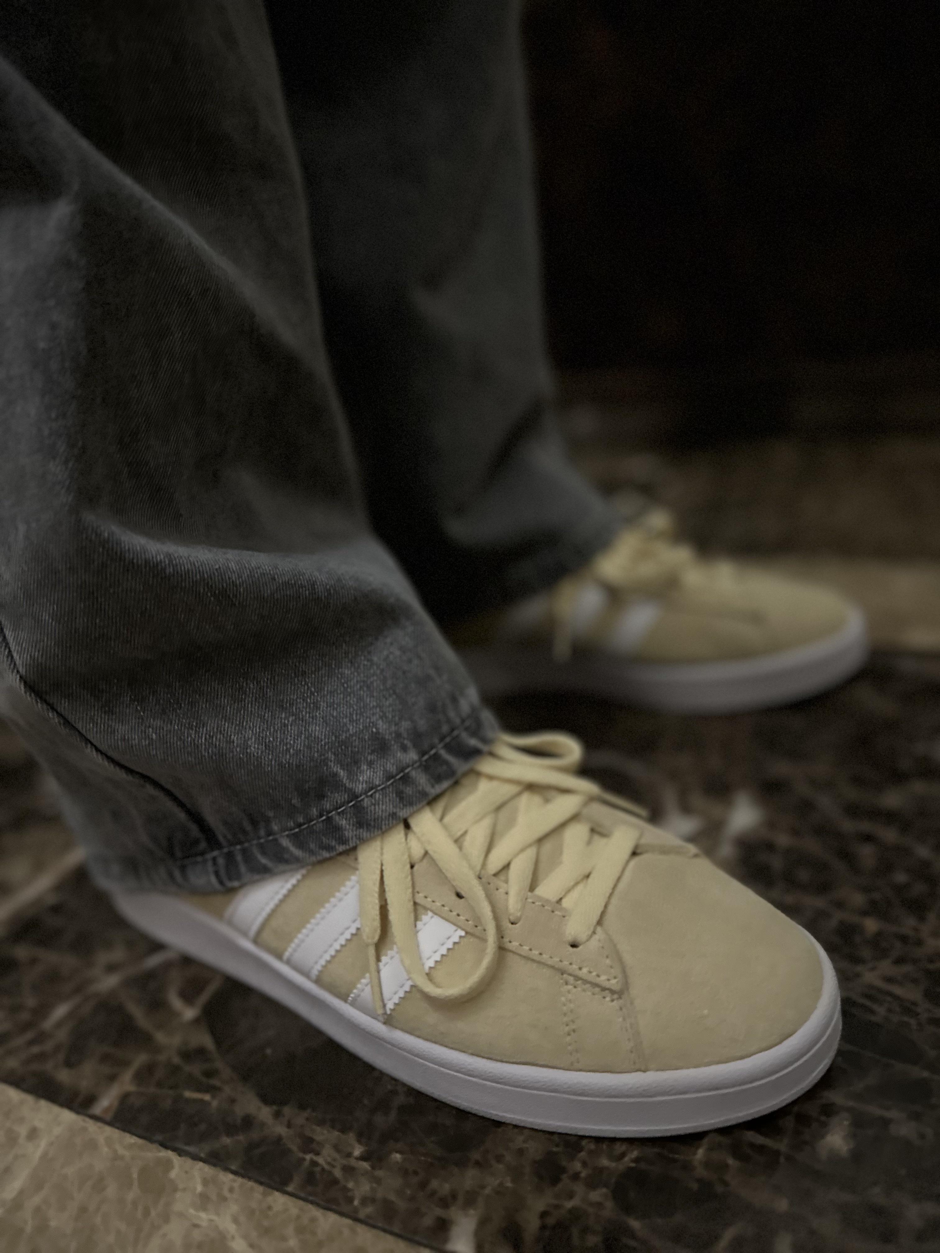 Adidas Campus 80s Homemade Pack Yellow, Stussy Stock Low Pro Cap Black 착용 스타일 - 3
