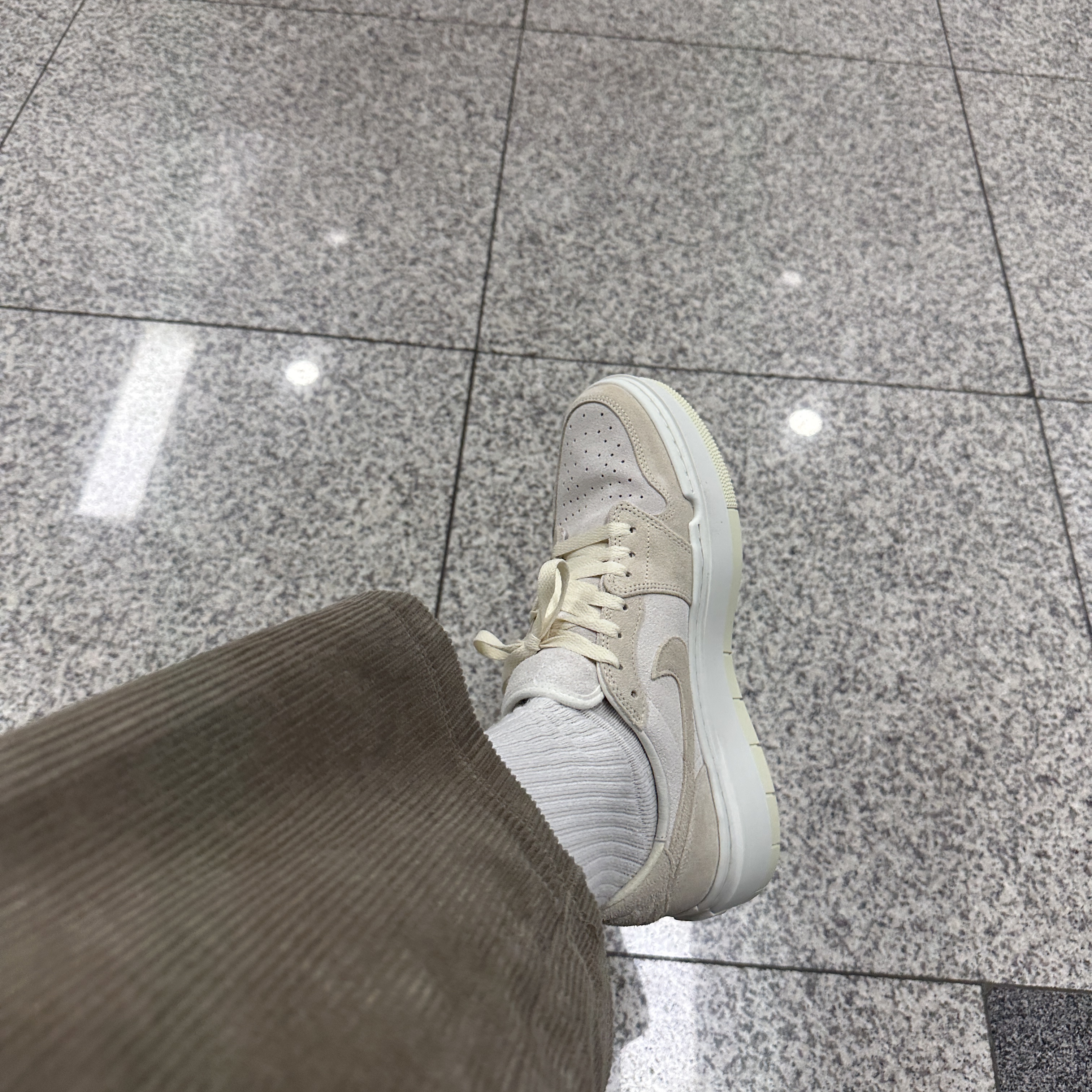 (W) Jordan 1 Elevate Low Coconut Milk 착용 스타일