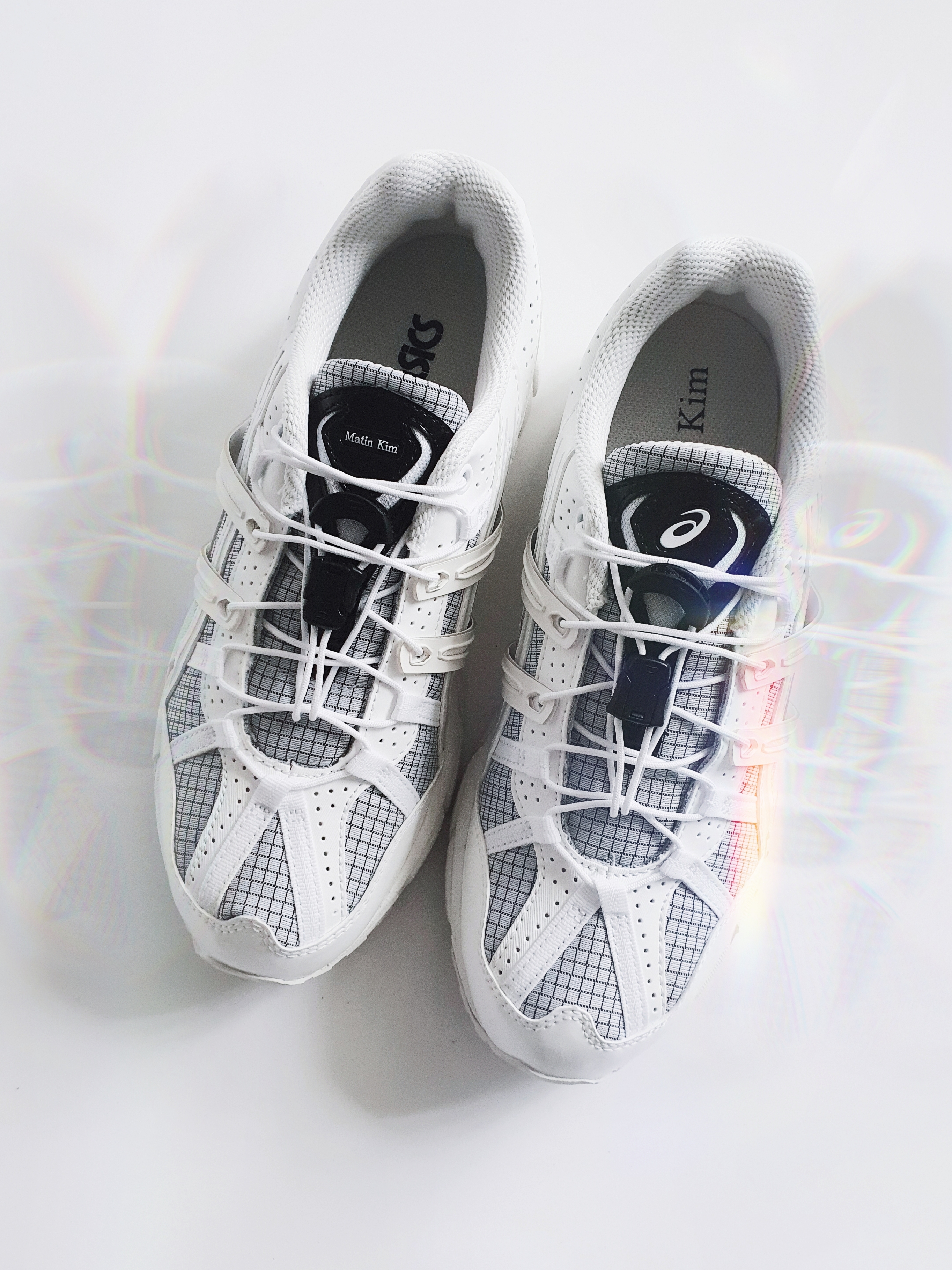 (W) Asics x Matin Kim Gel-Sonoma 15-50 Glacier Grey White 착용 스타일