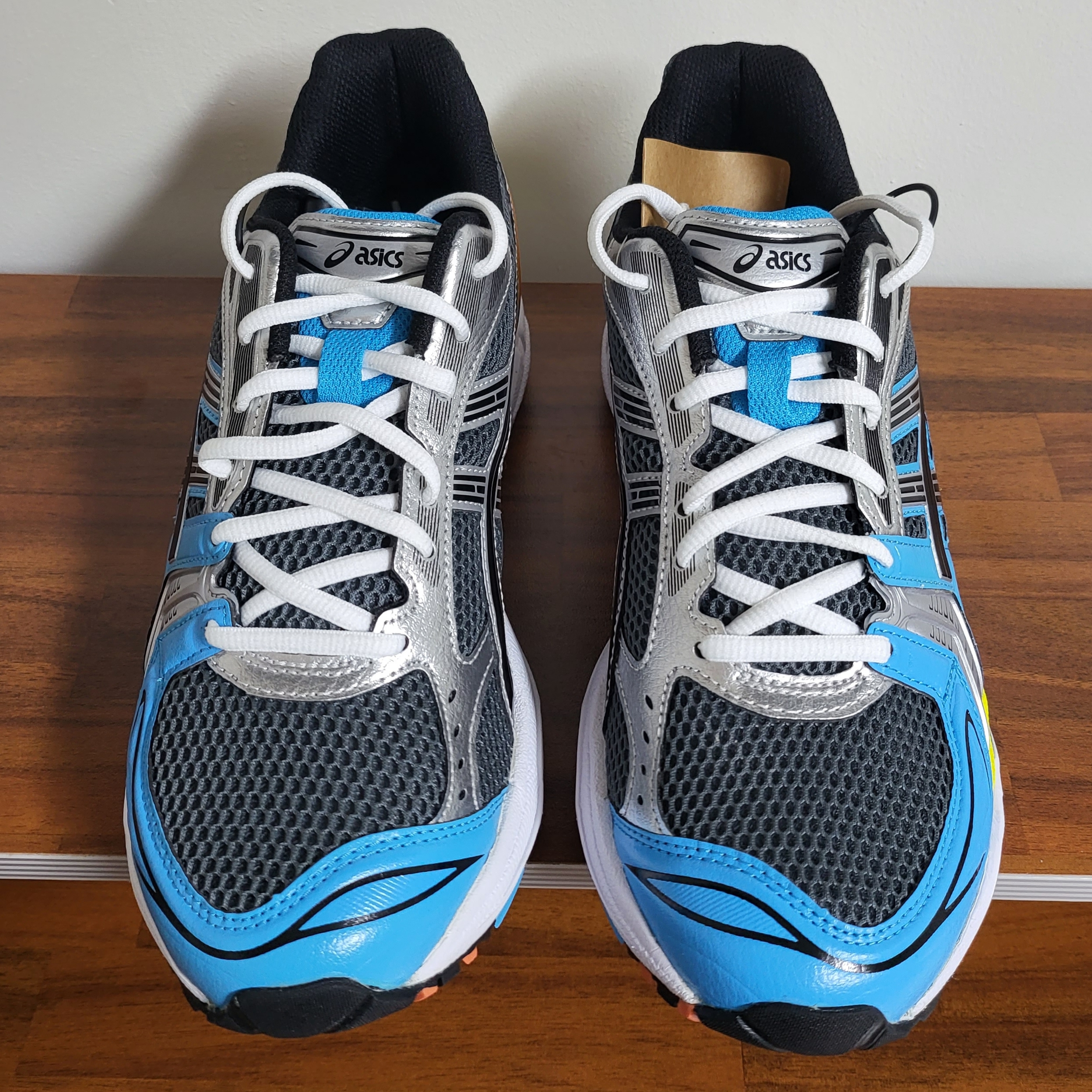 Asics x Angelo Baque Gel-Kayano 14 Blue Multi 착용 스타일 - 2