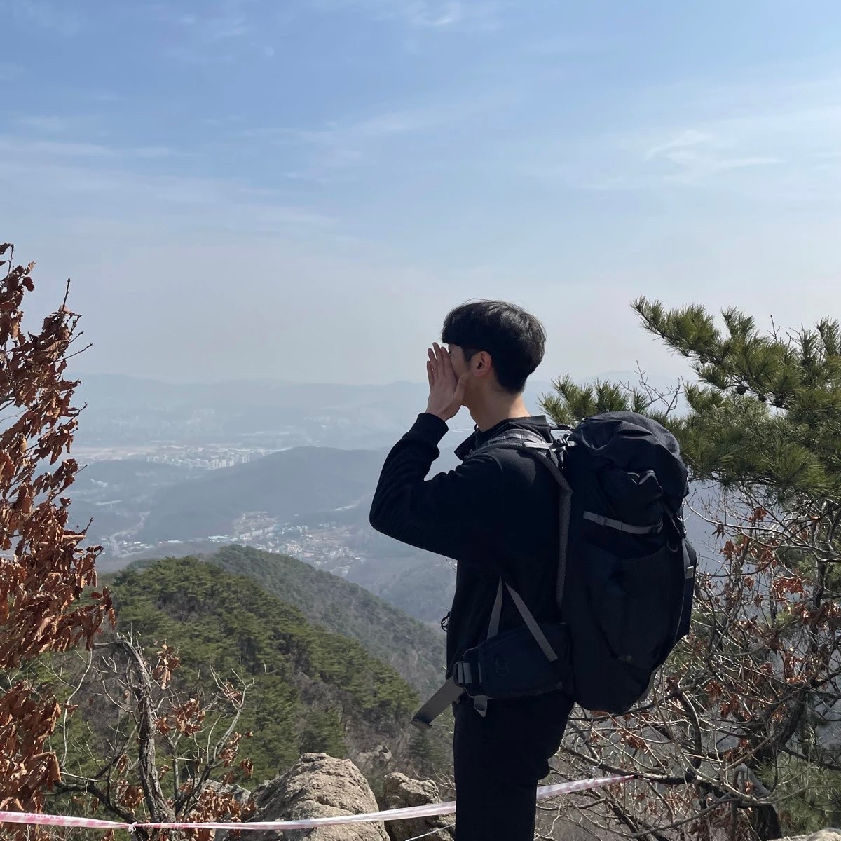 Nike ACG 36 Backpack Black 착용 스타일