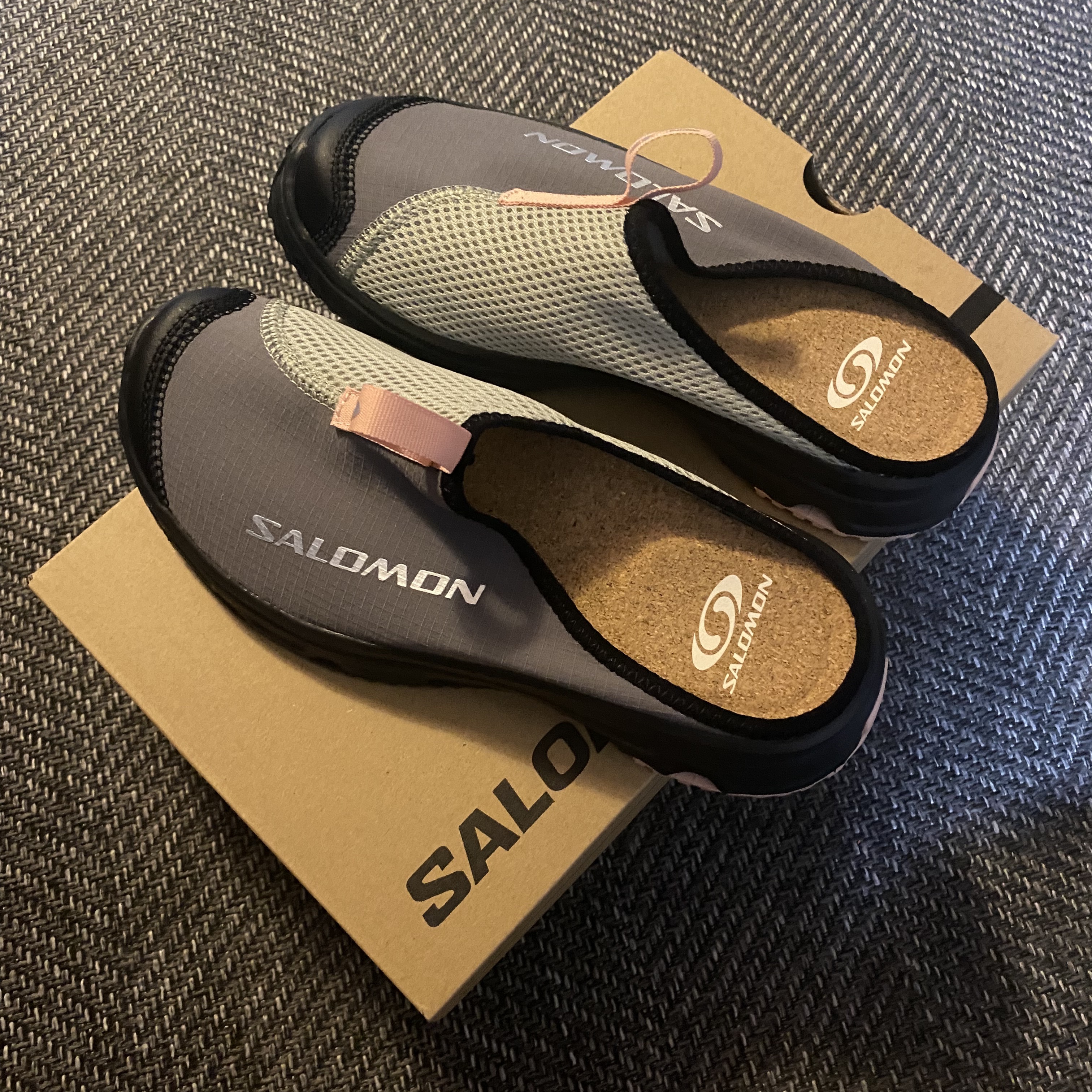 Salomon RX Slide 3.0 Pewter 착용 스타일 - 3
