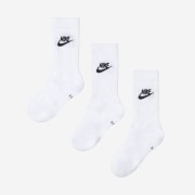 Nike Everyday Essential Crew Socks White Black (3 Pack/Korean Ver.)