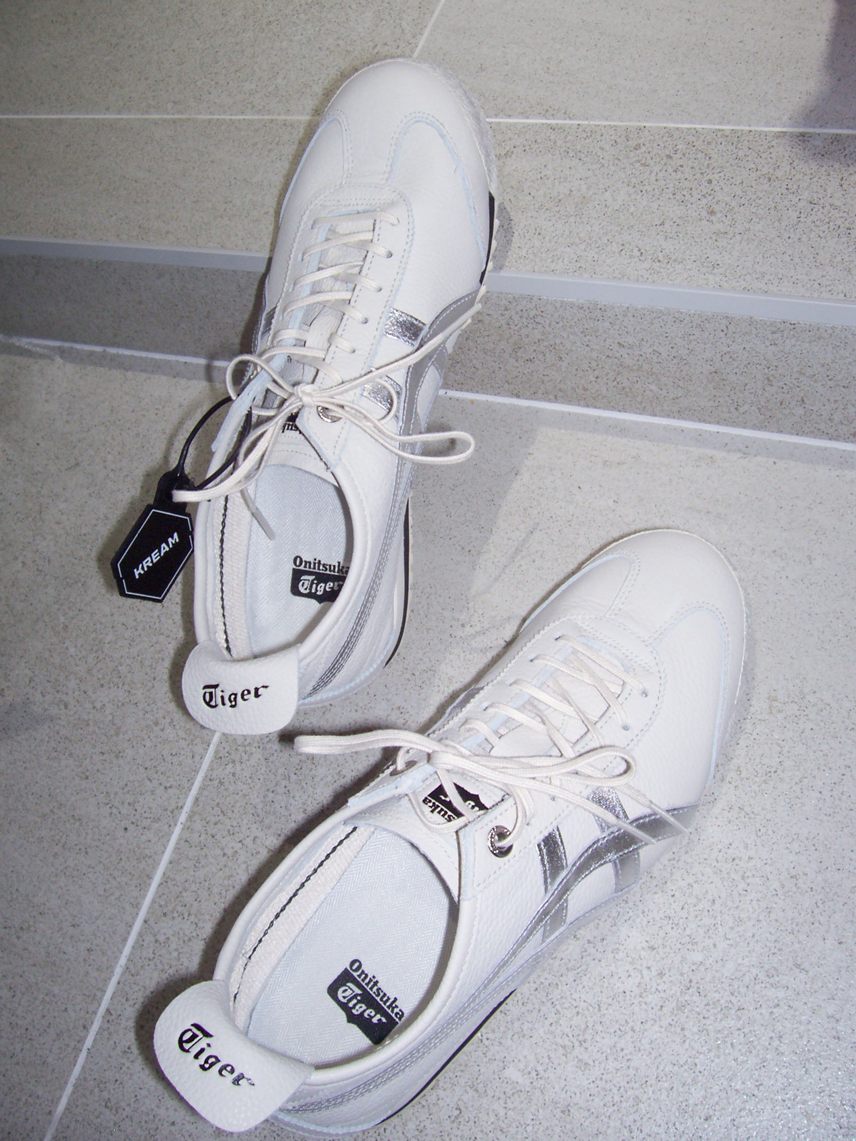 Onitsuka Tiger Mexico 66 SD Birch Silver 착용 스타일 - 5