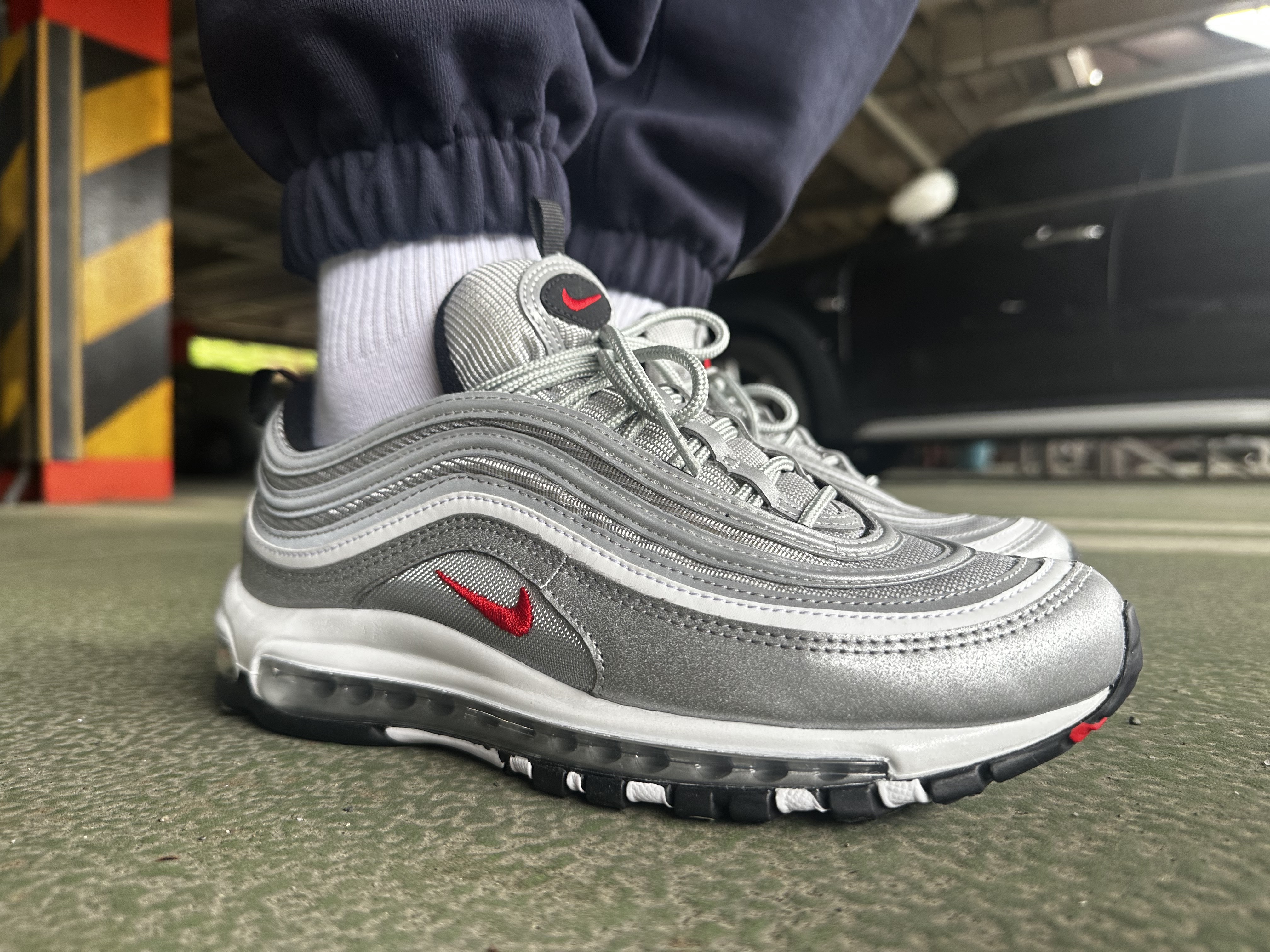 Nike Air Max 97 OG Silver Bullet 2022 착용 스타일