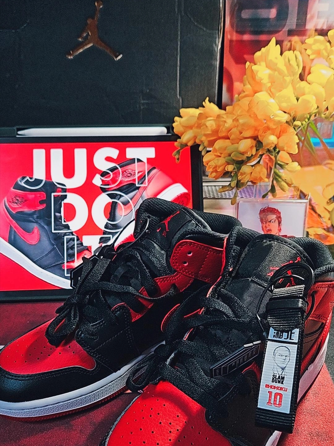 (GS) Jordan 1 Mid Bred Banned 2020 착용 스타일 - 2