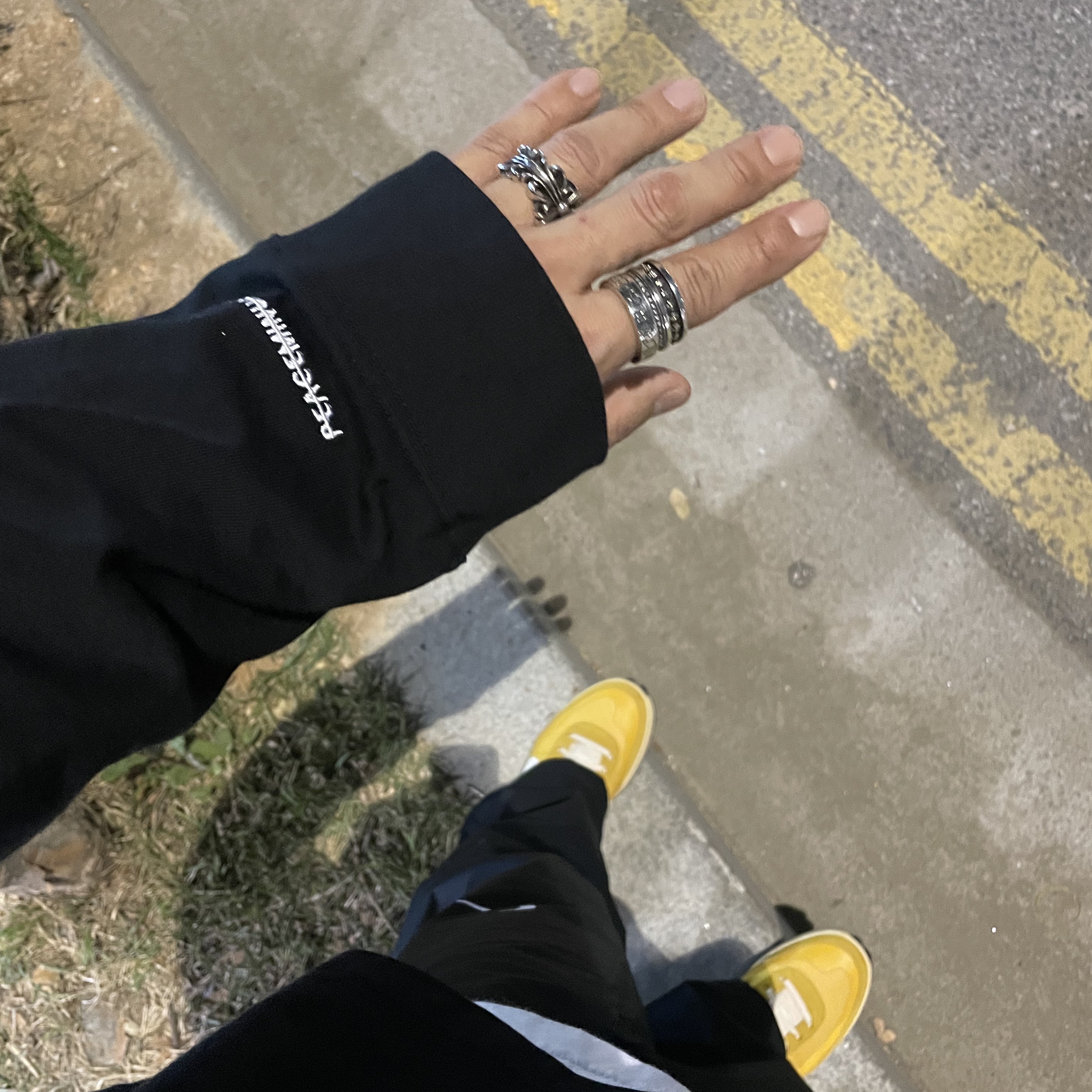 Nike x Tom Sachs General Purpose Shoe Archive, Nike x Peaceminusone LS T-Shirt Black (DR0098-010) 착용 스타일 - 2