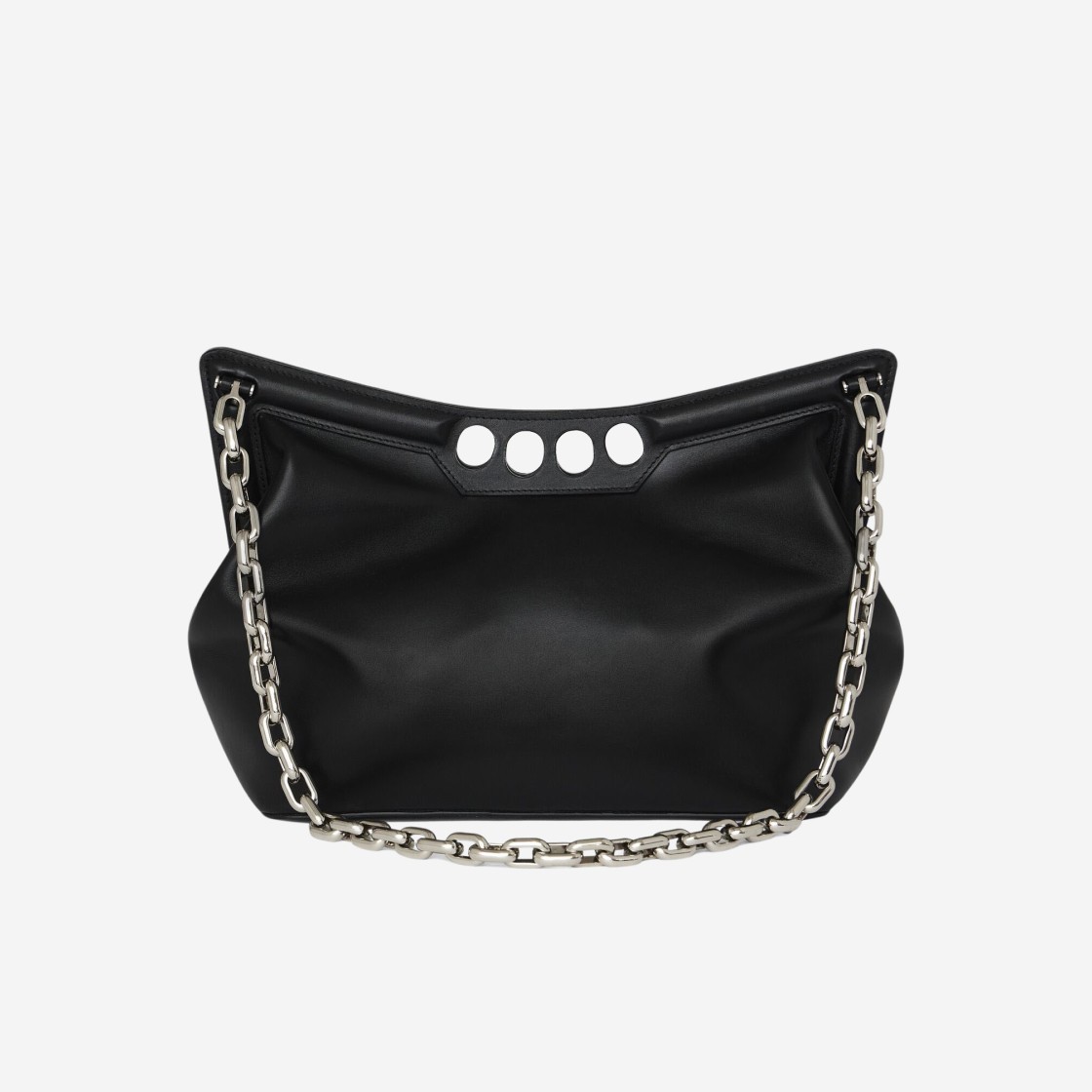 Alexander McQueen Peak Bag Black 상세 이미지 3