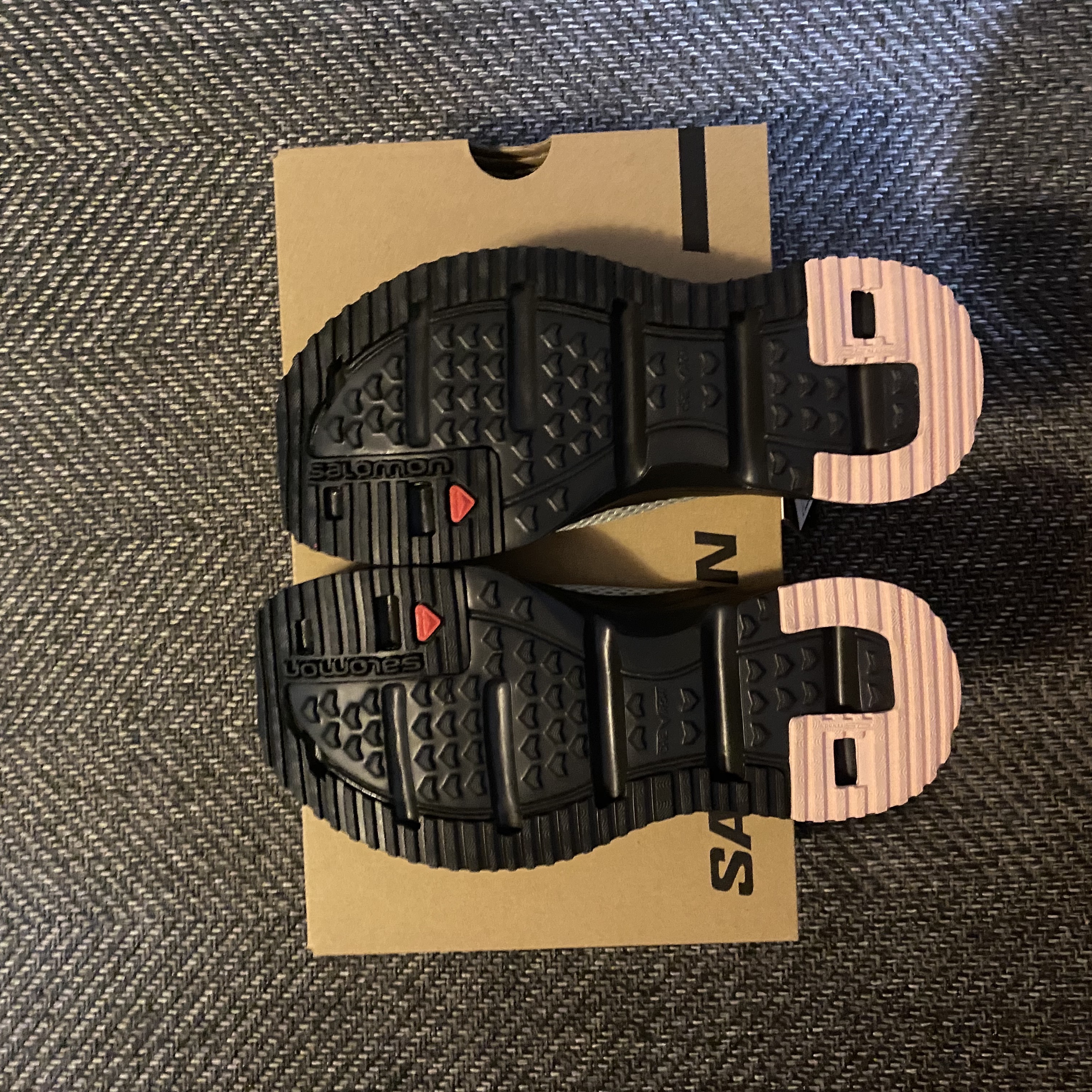 Salomon RX Slide 3.0 Pewter 착용 스타일 - 4