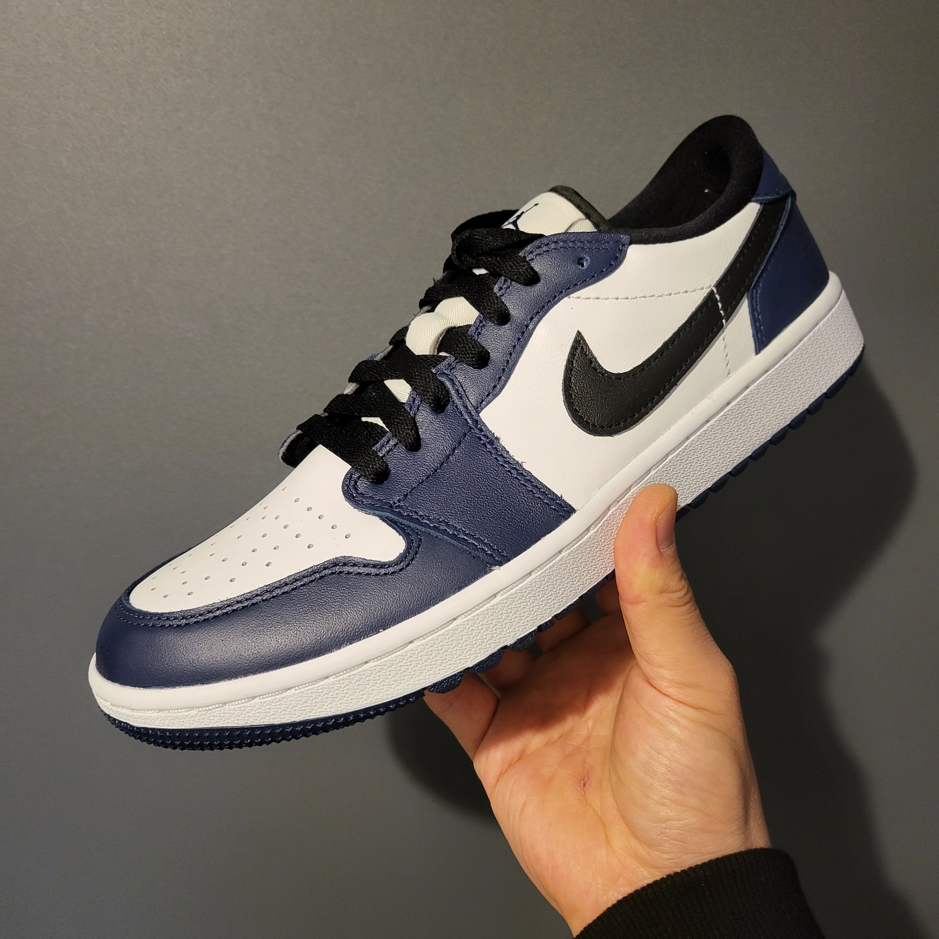 Jordan 1 Low Golf Midnight Navy 착용 스타일