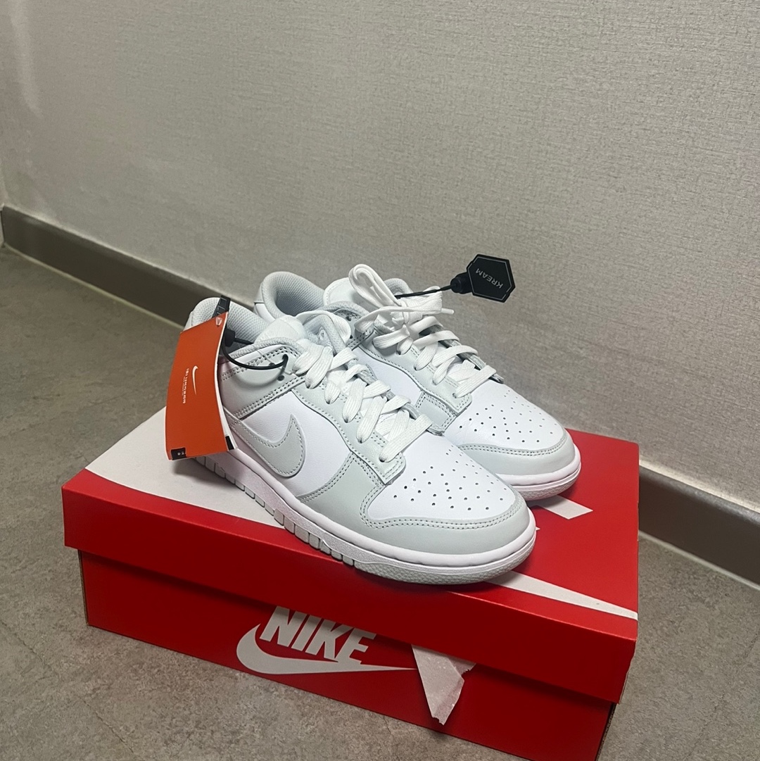 (W) Nike Dunk Low Photon Dust 착용 스타일
