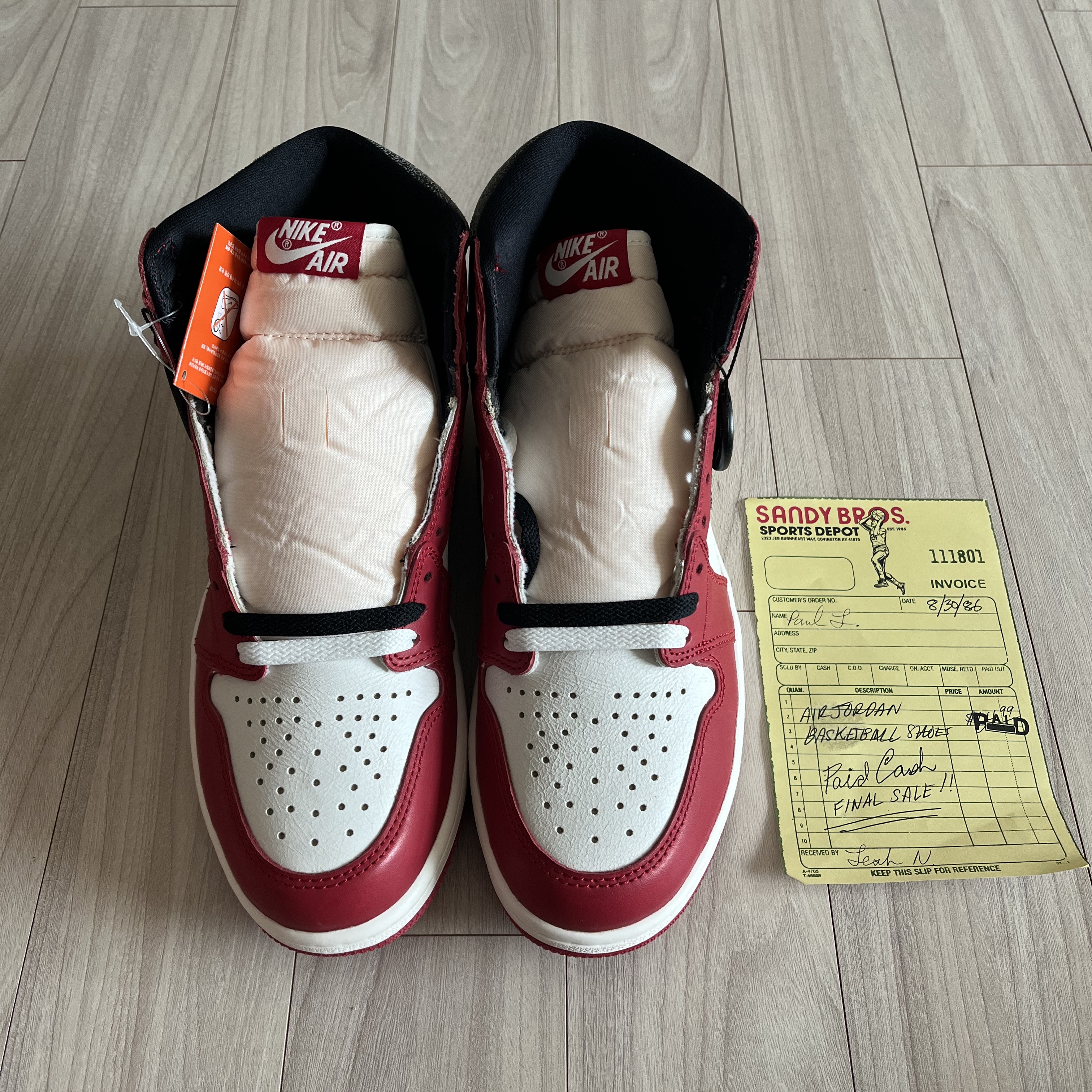 Jordan 1 Retro High OG Chicago 2022 착용 스타일 - 1