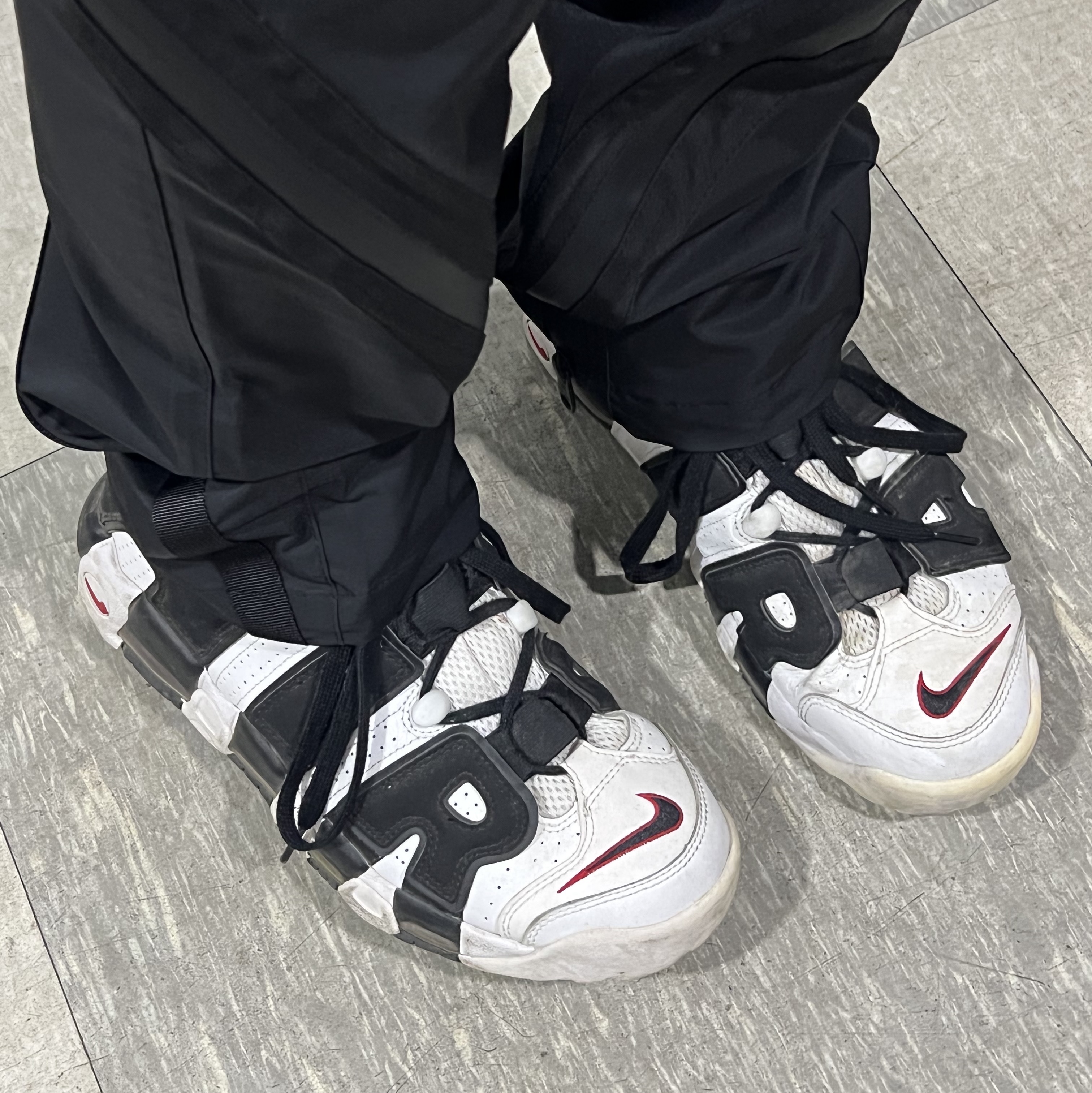 Nike Air More Uptempo Scottie Pippen 착용 스타일 - 1