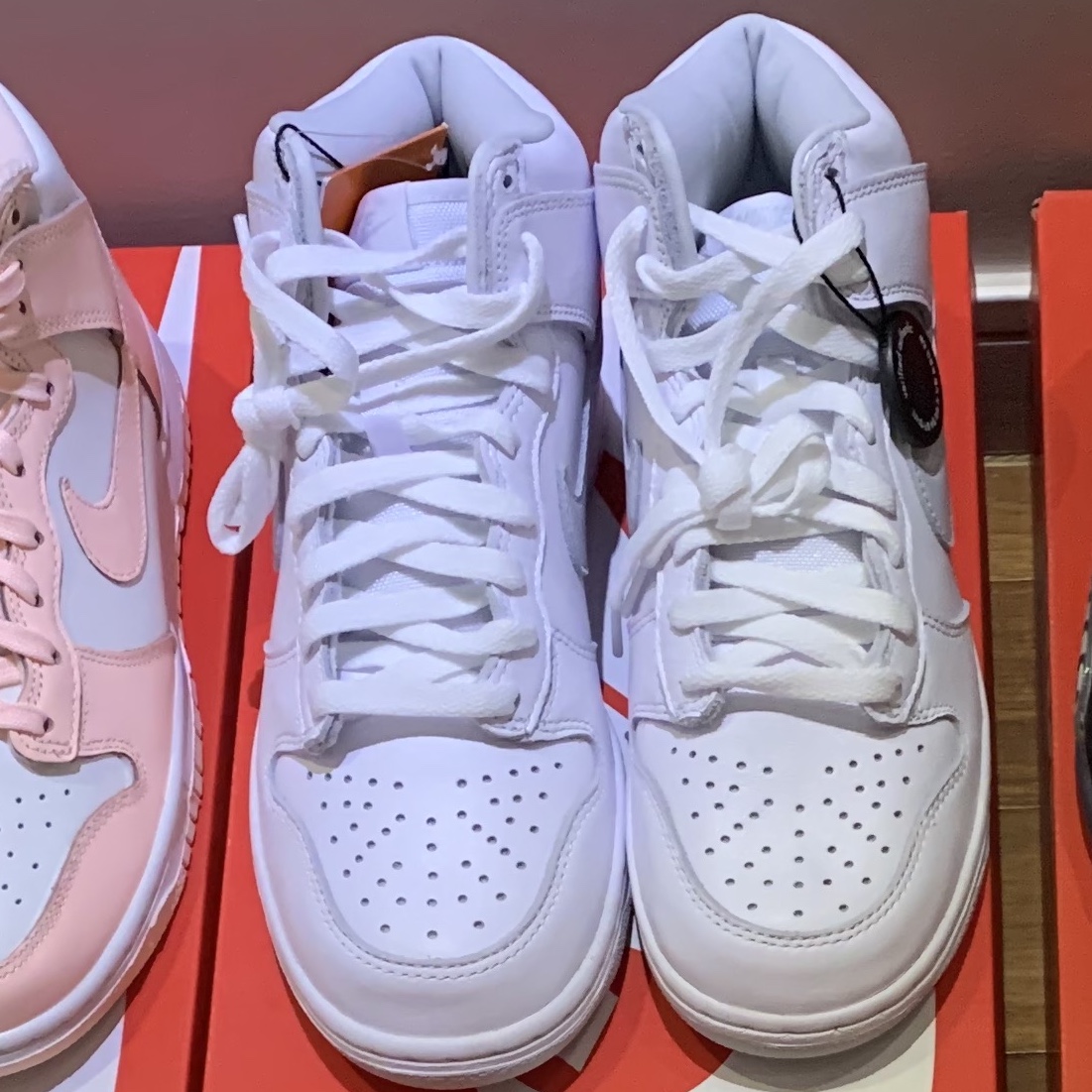 Nike Dunk High SP Pure Platinum 착용 스타일