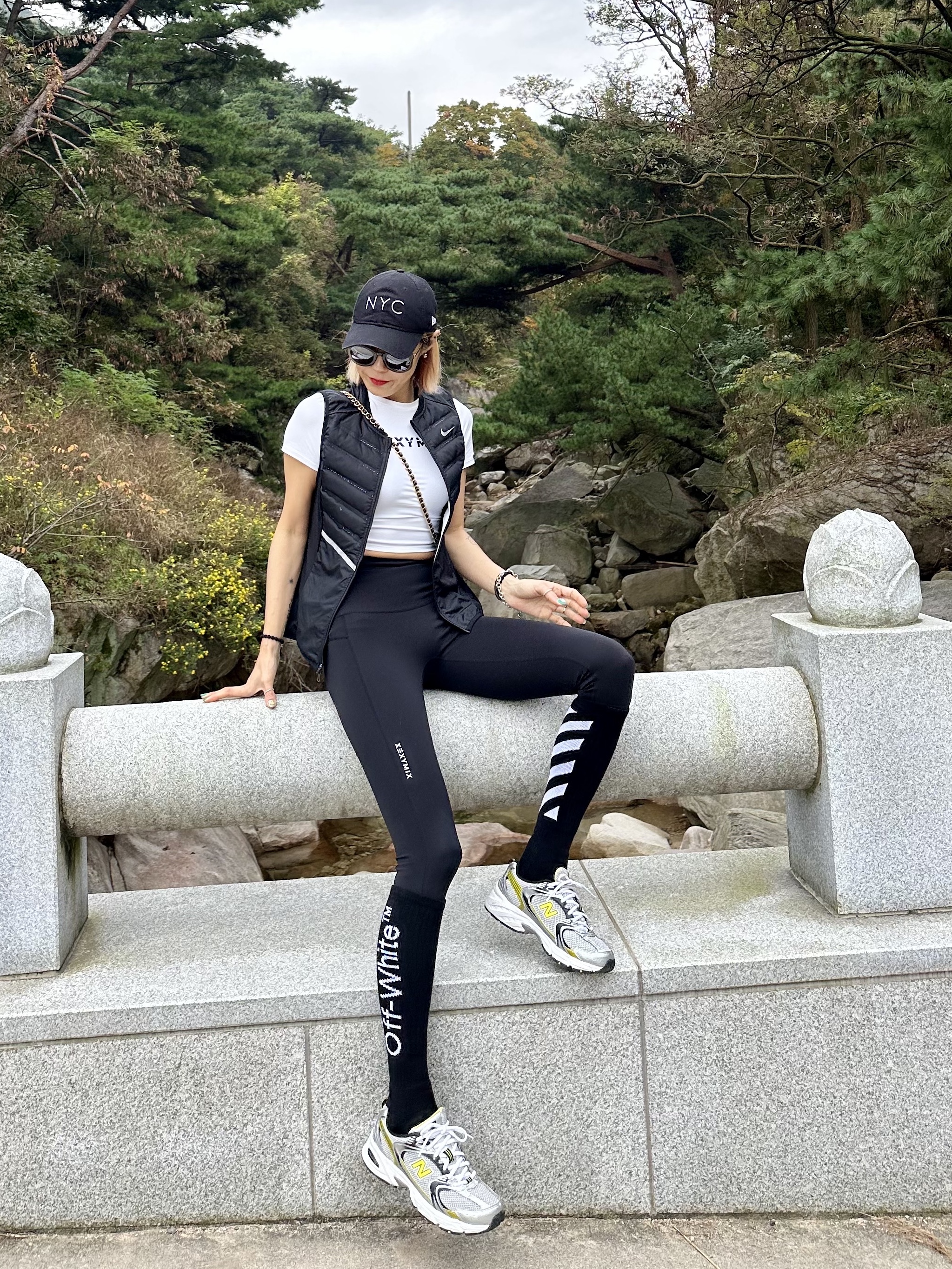 New Balance 530 Silver 착용 스타일 - 2