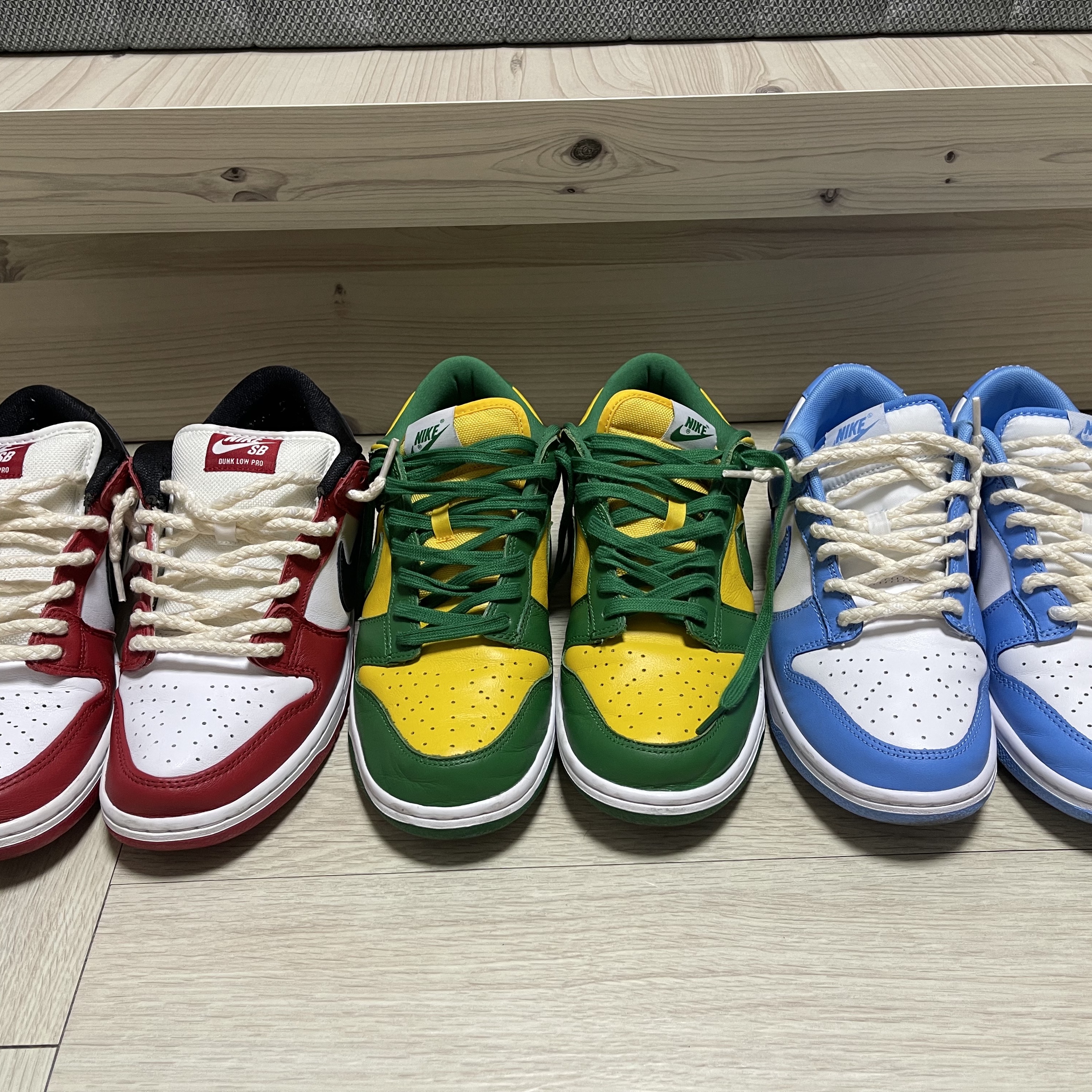 Nike SB Dunk Low Pro Chicago, Nike Dunk Low SP Brazil 2020 착용 스타일 - 1